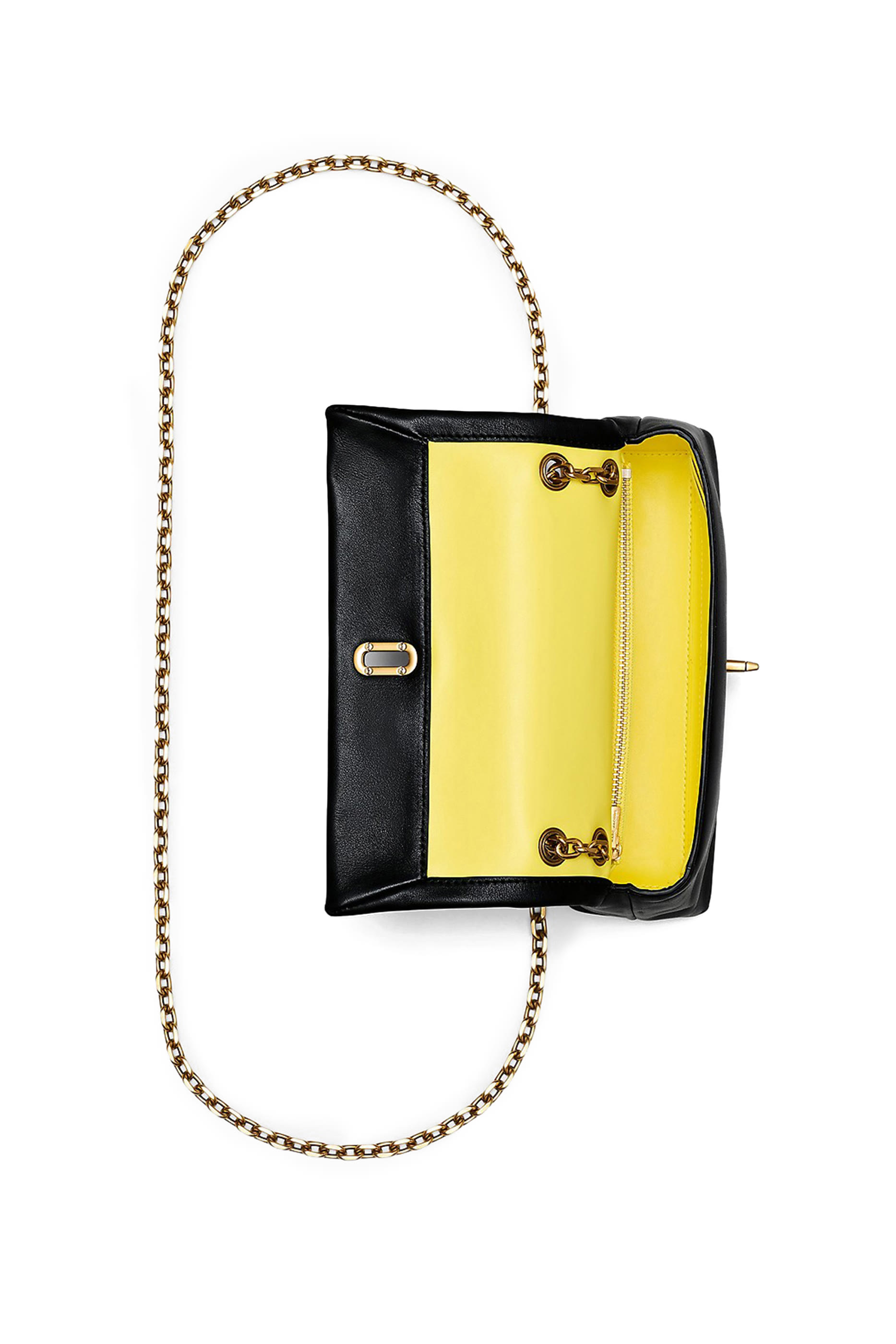 حقيبة صغيرة بحمالة سلسلة مزوجة