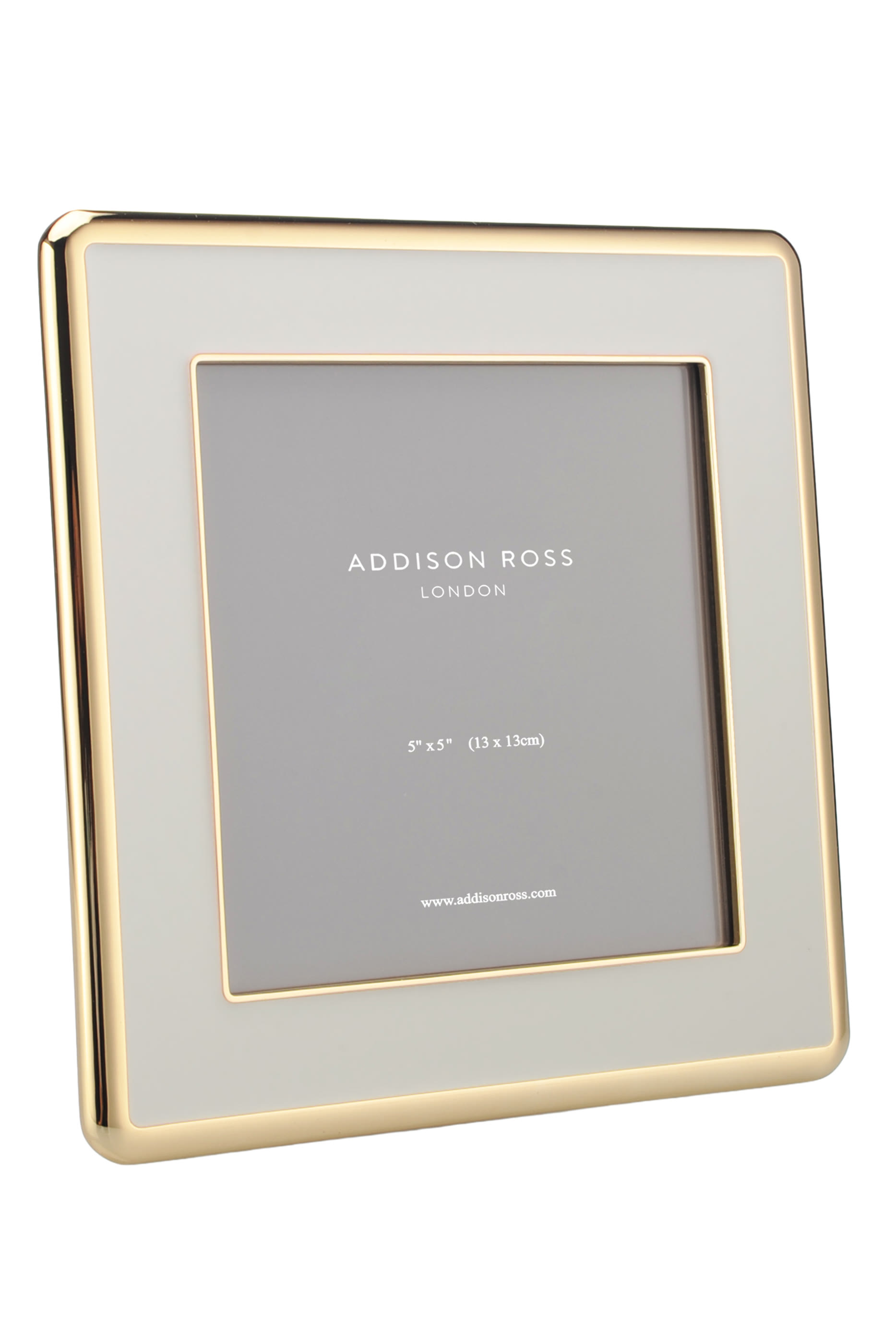 إطار صور مينا بطلاء ذهبي وتفاصيل مقوسة 5x5