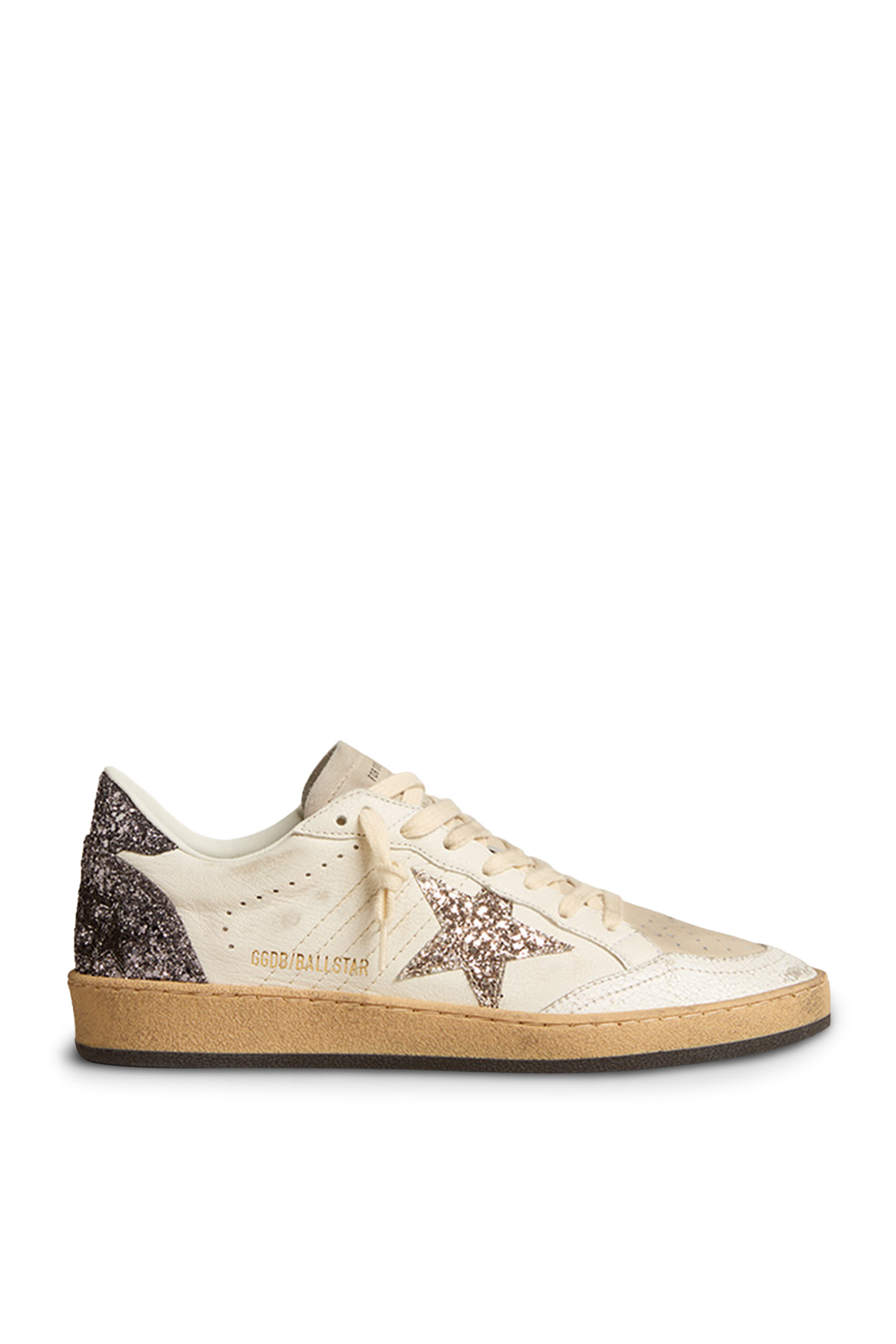 سنيكرز بول ستار جلد مزين بغليتر