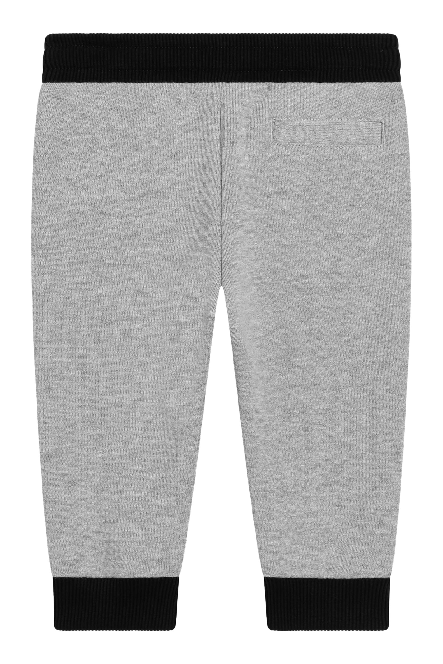 بنطال بطبعة شعار الماركة قطن للأطفال