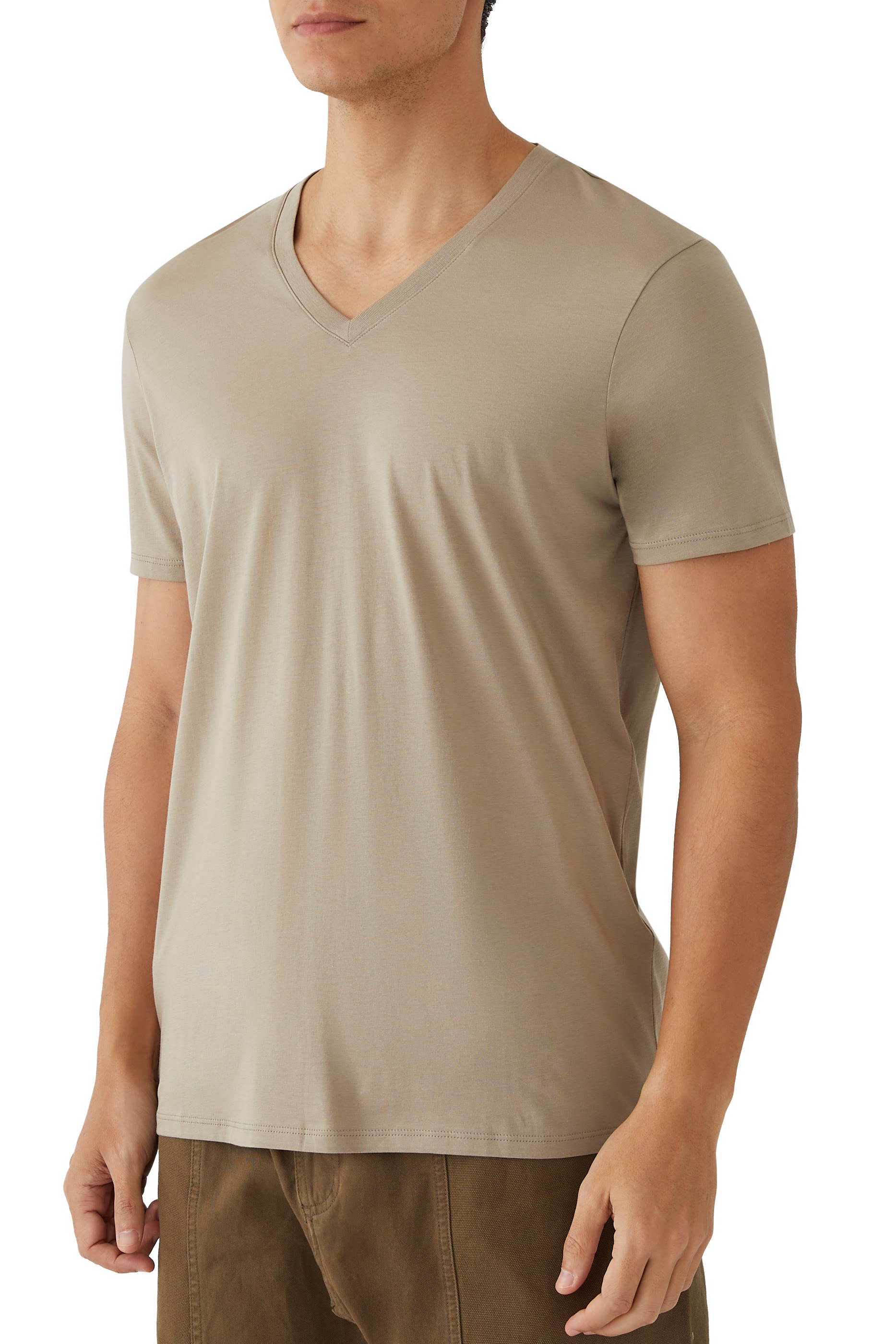 Slim Fit Pima Cotton T-Shirt