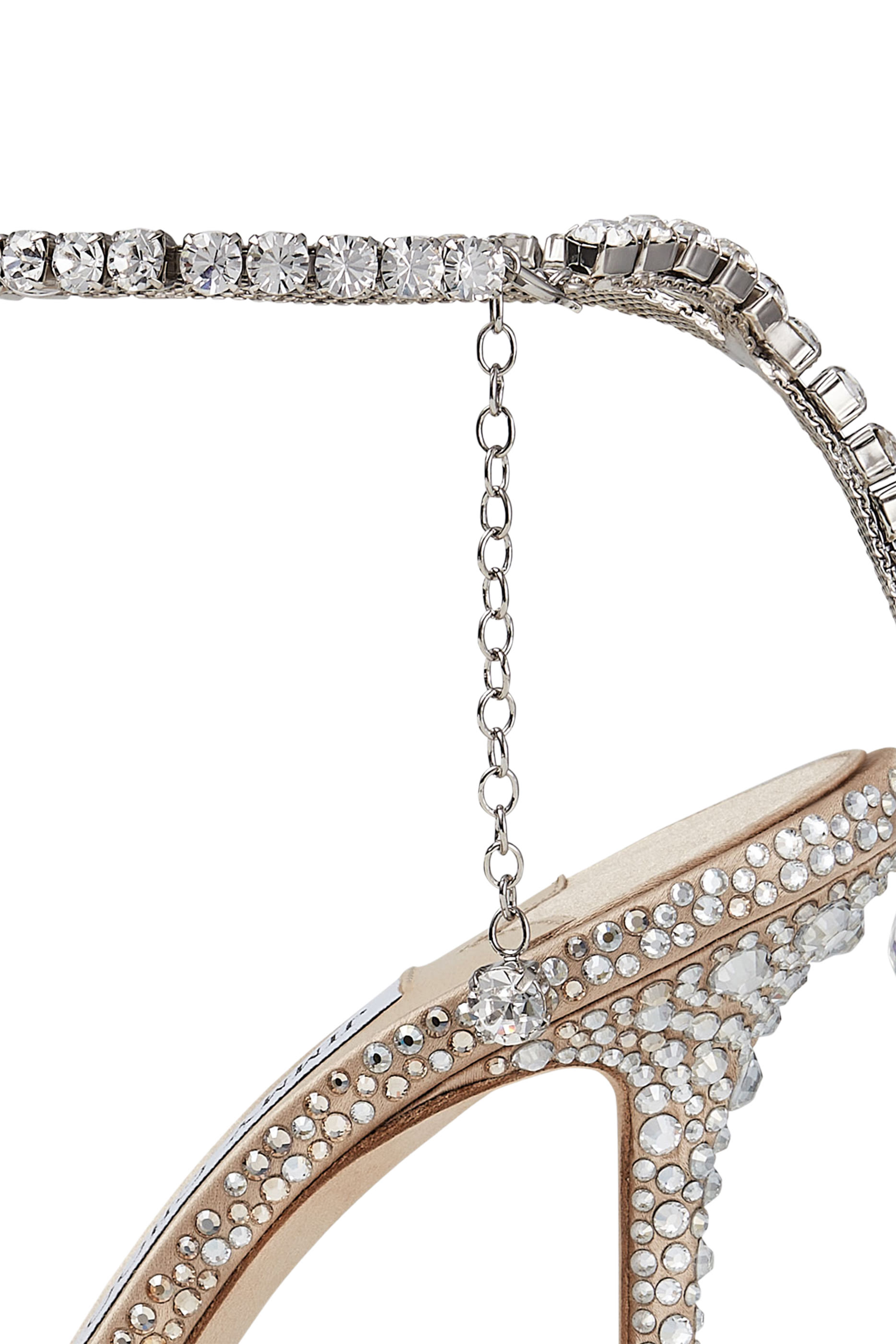 حذاء كلاسيكي صيدا 100 ستان مرصع بالكريستال