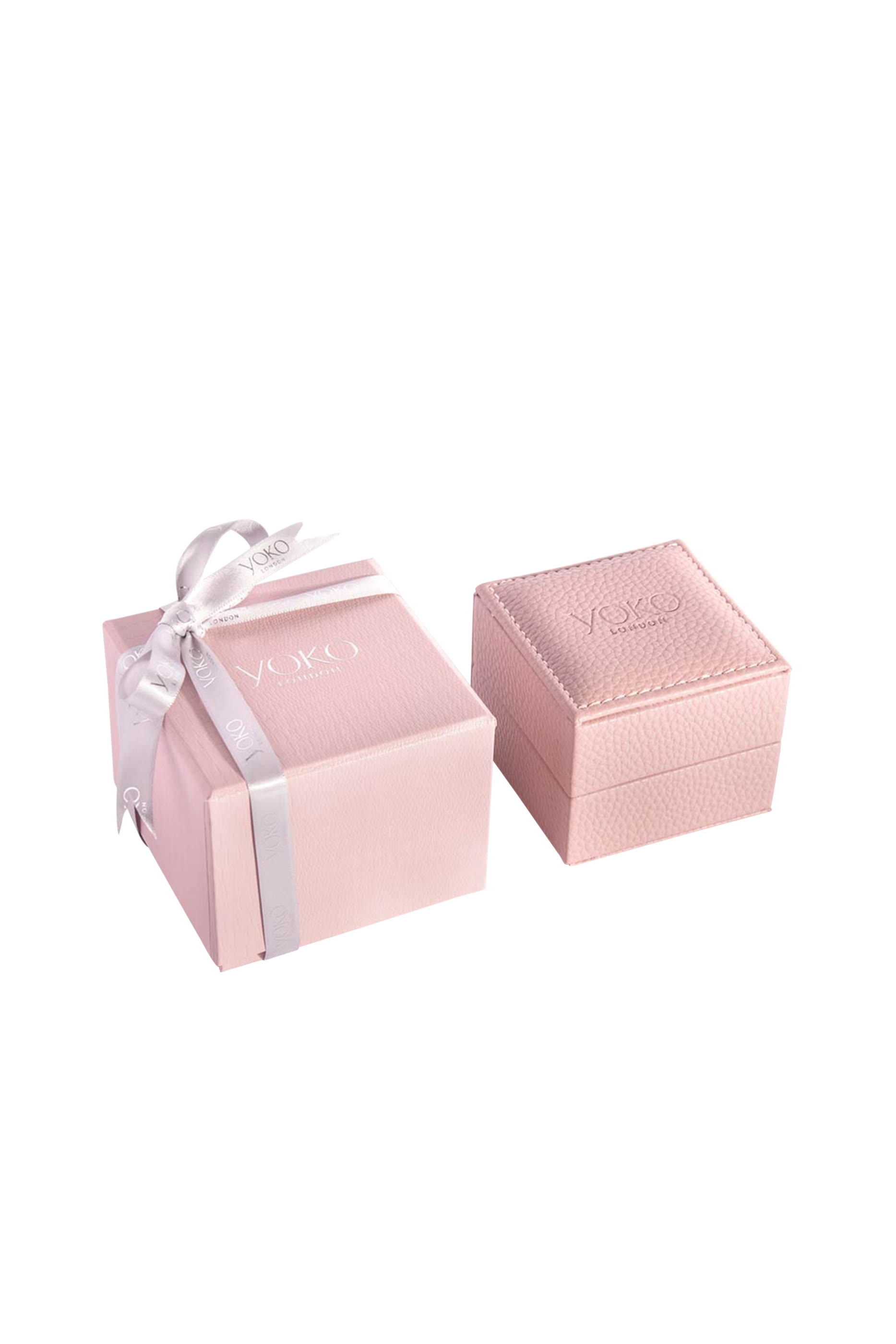 خاتم كليوباترا مرصع بلؤلؤ مياه عذبة، أوبال وردي وماس، ذهب وردي عيار 18