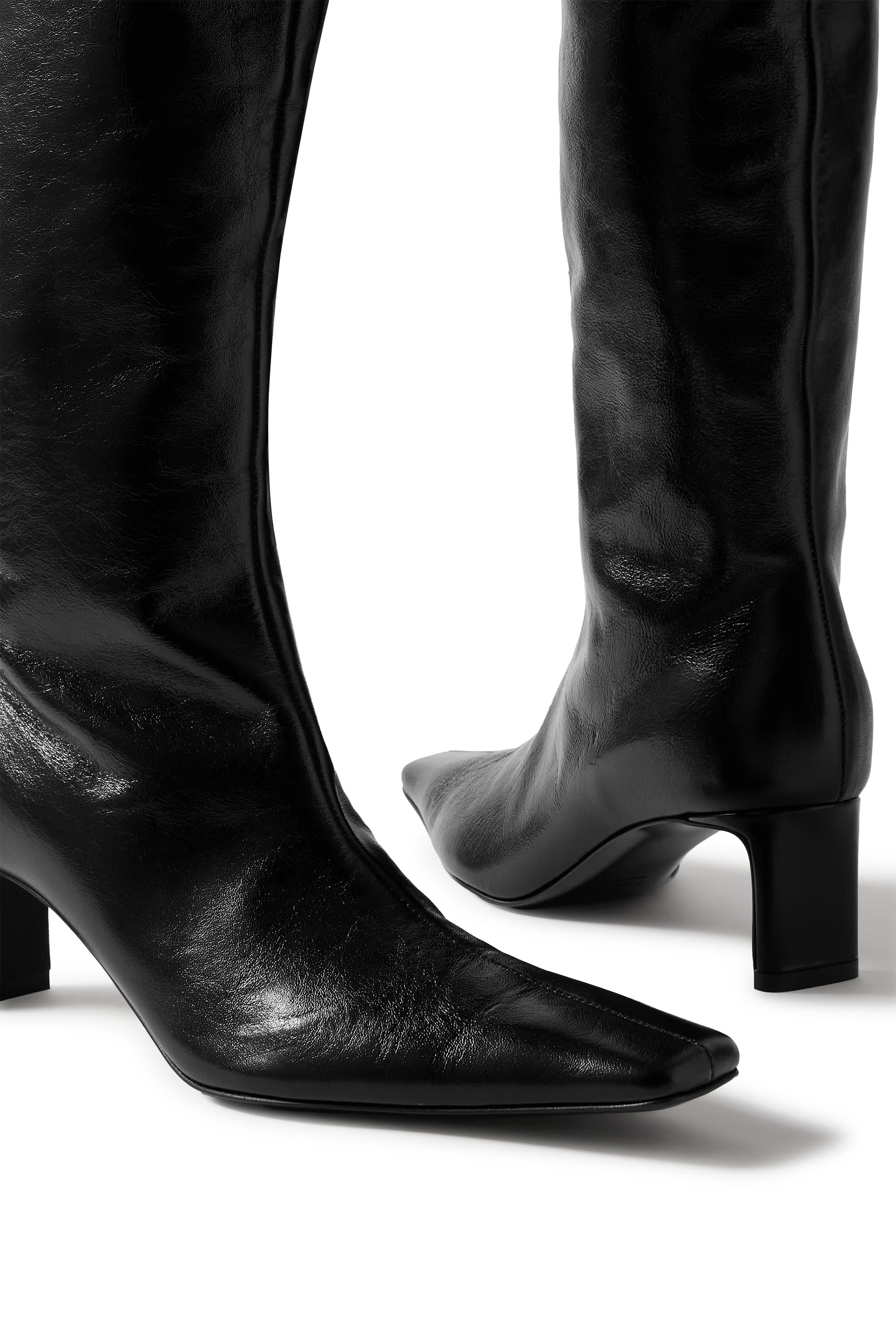 حذاء بوت وان 55 بطول الركبة