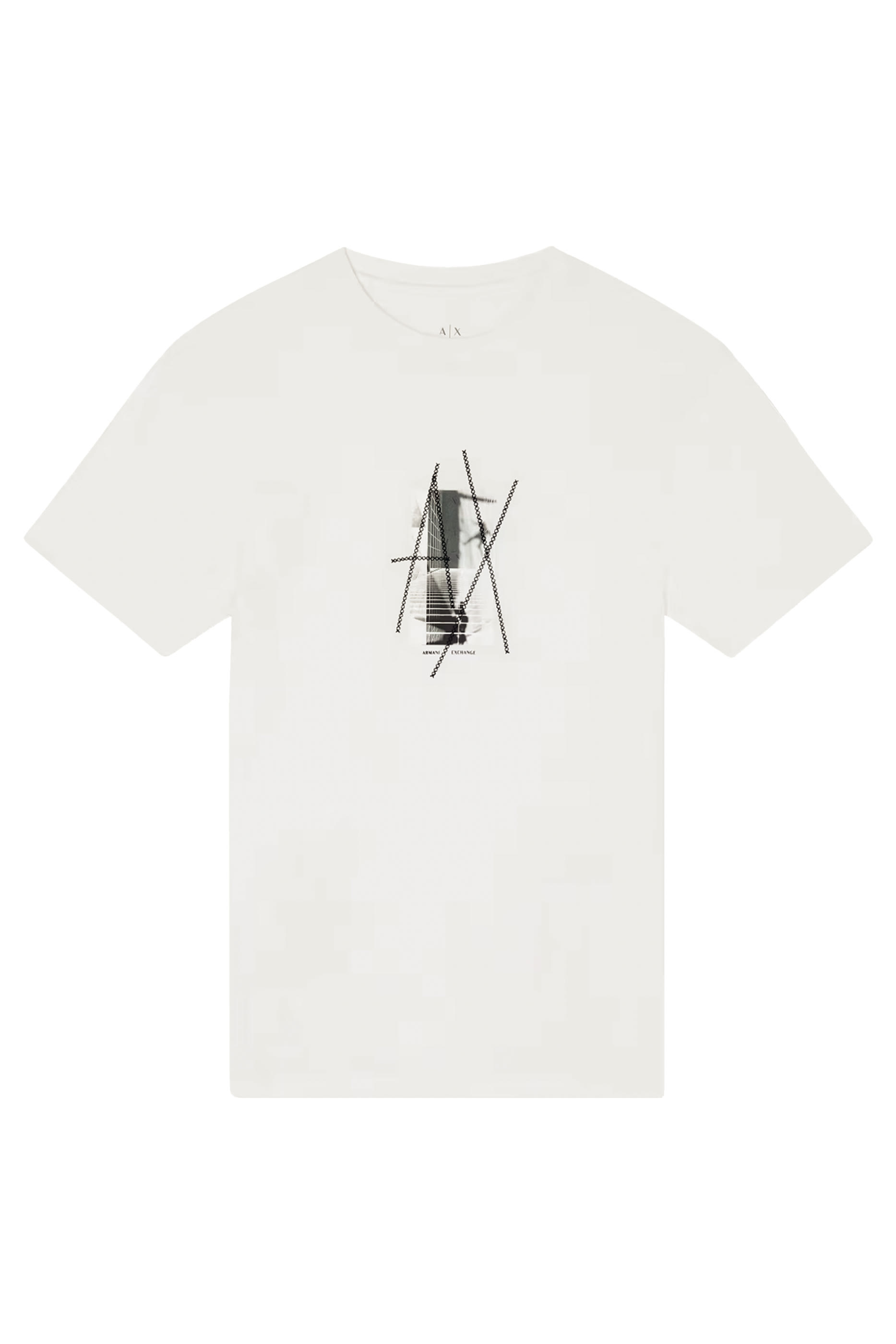  تيشيرت بقصة عادية مزين بطبعة غرافيكية