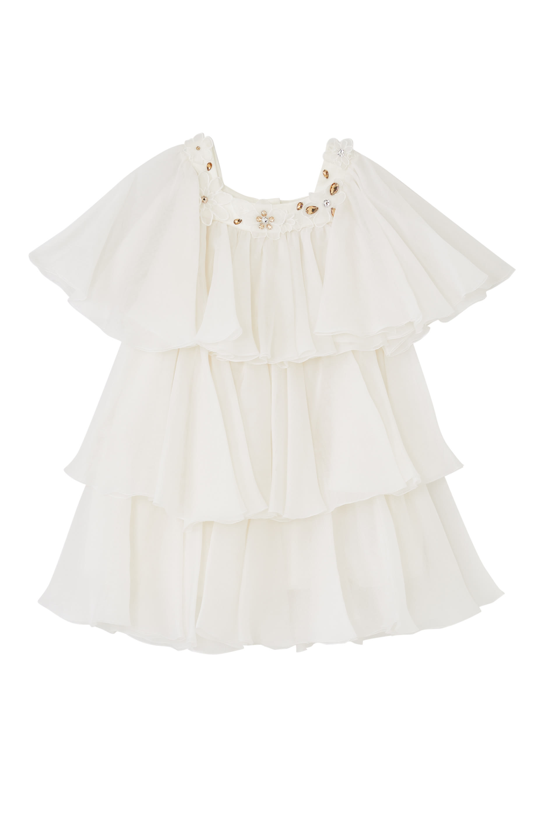 فستان بطبقات للأطفال