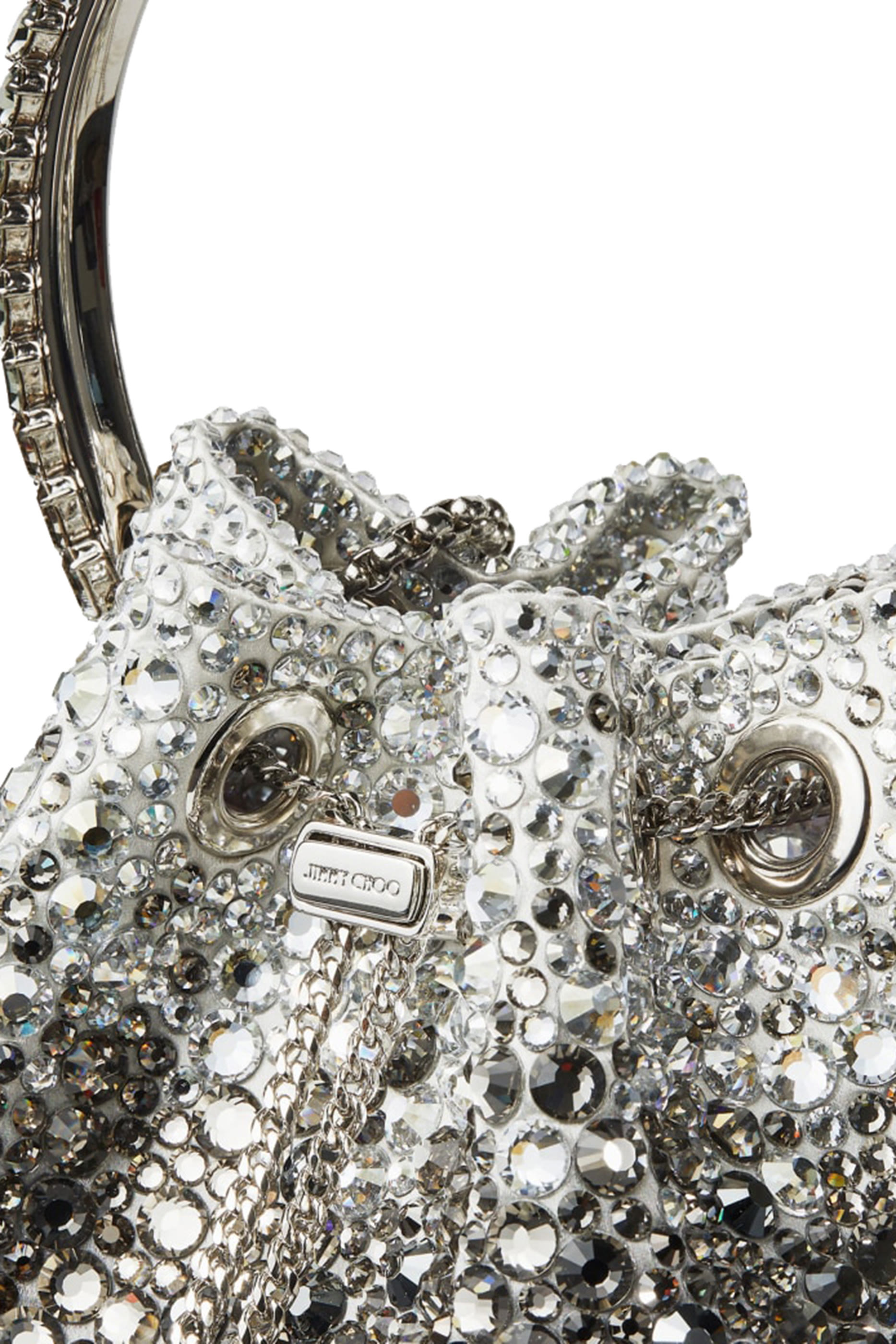 حقيبة بون بون مزينة بالكريستال ستان