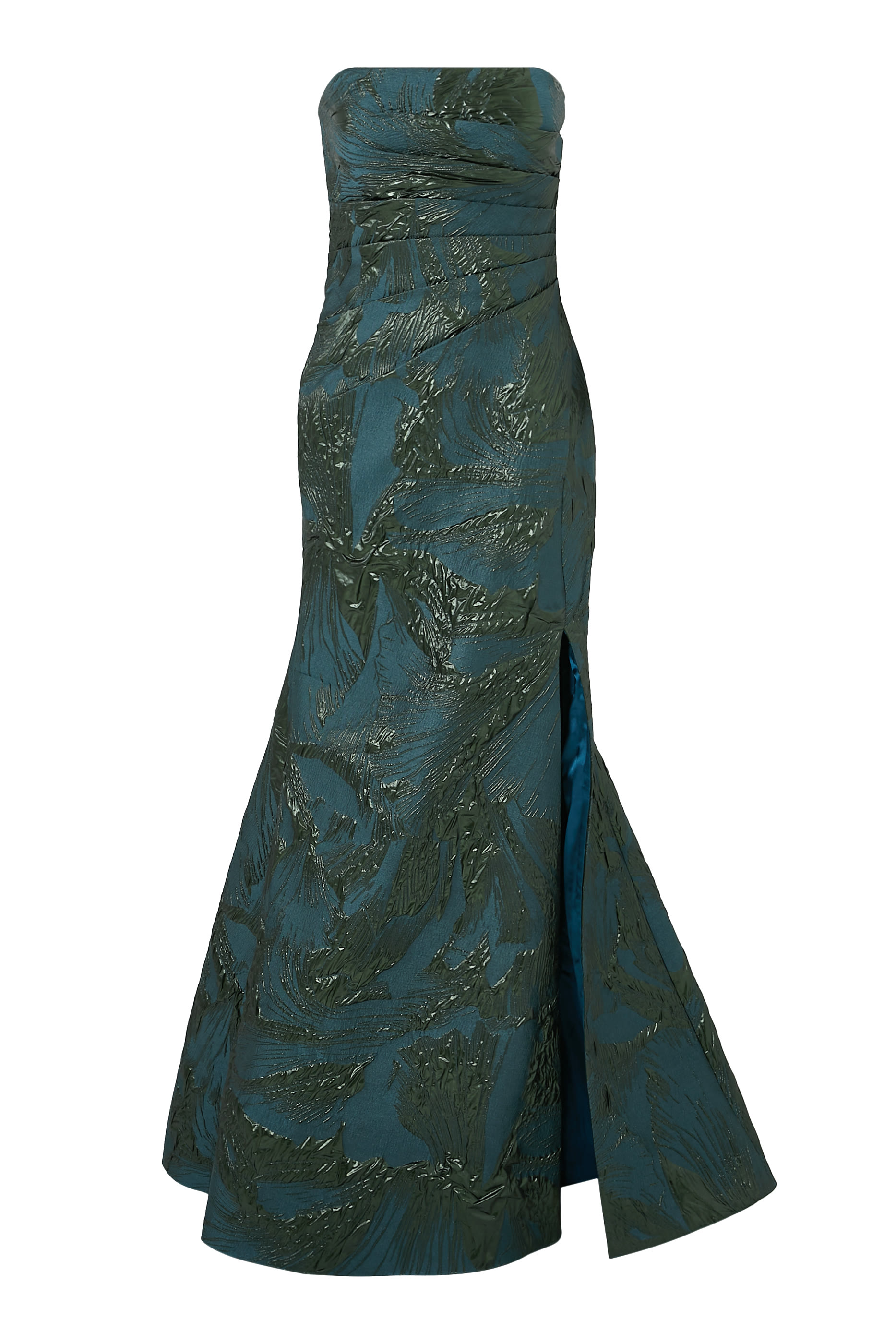 فستان سهرة بلا حمالات