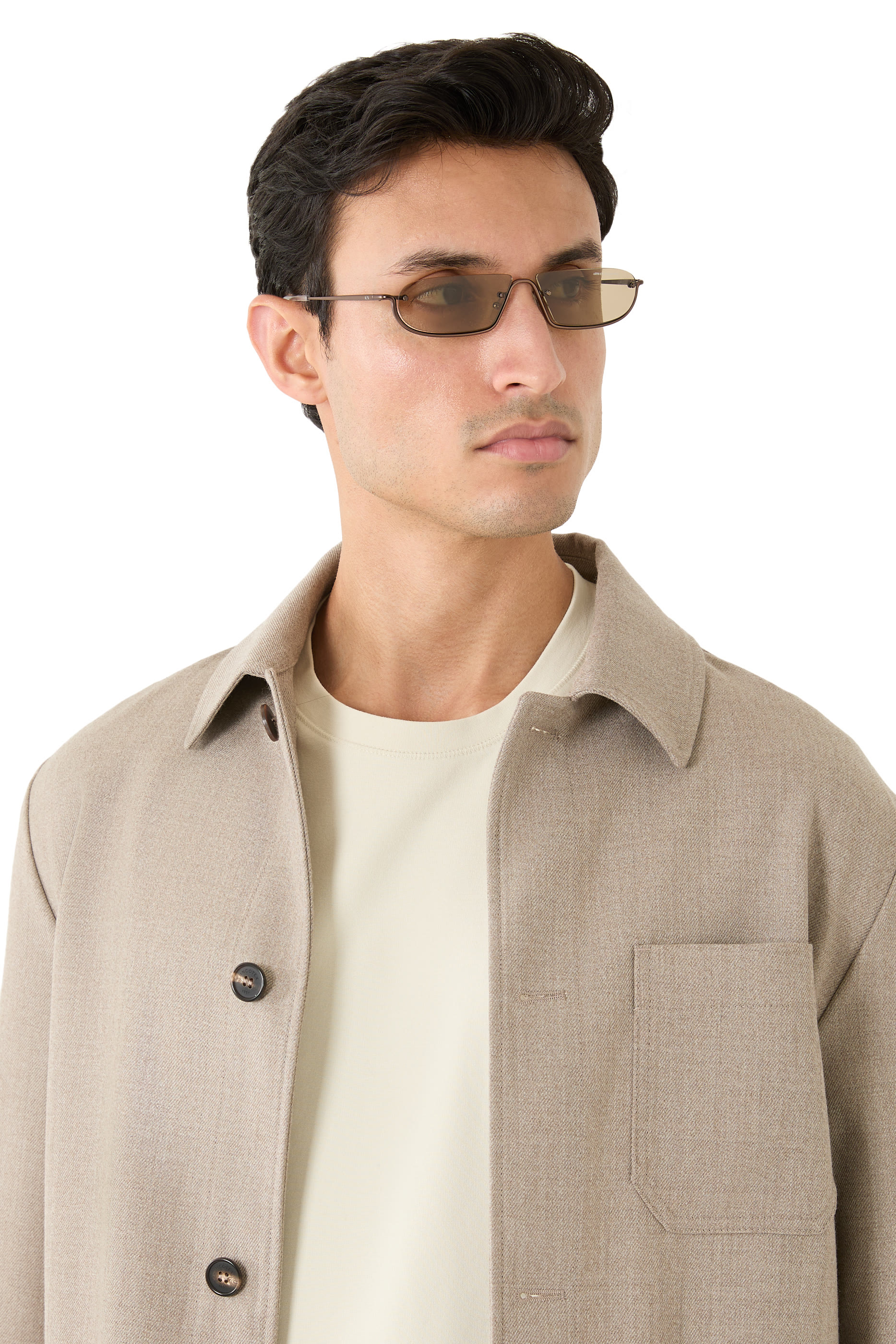 نظارة شمسية كلوب كولت بإطار معدني غير منتظم