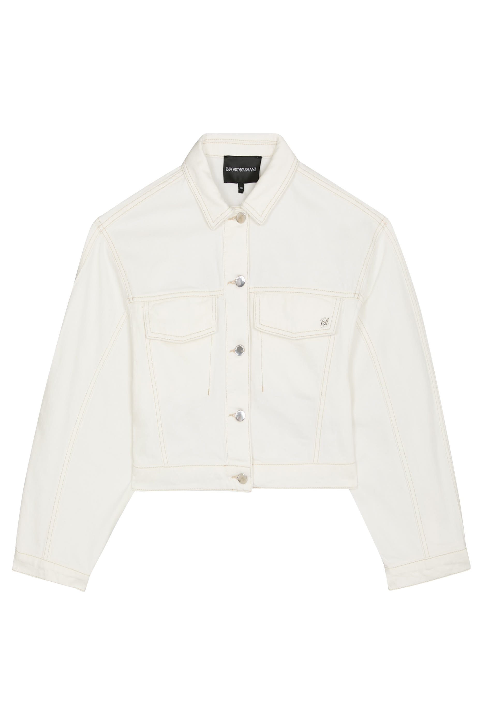 Button-Up Crop Blouson