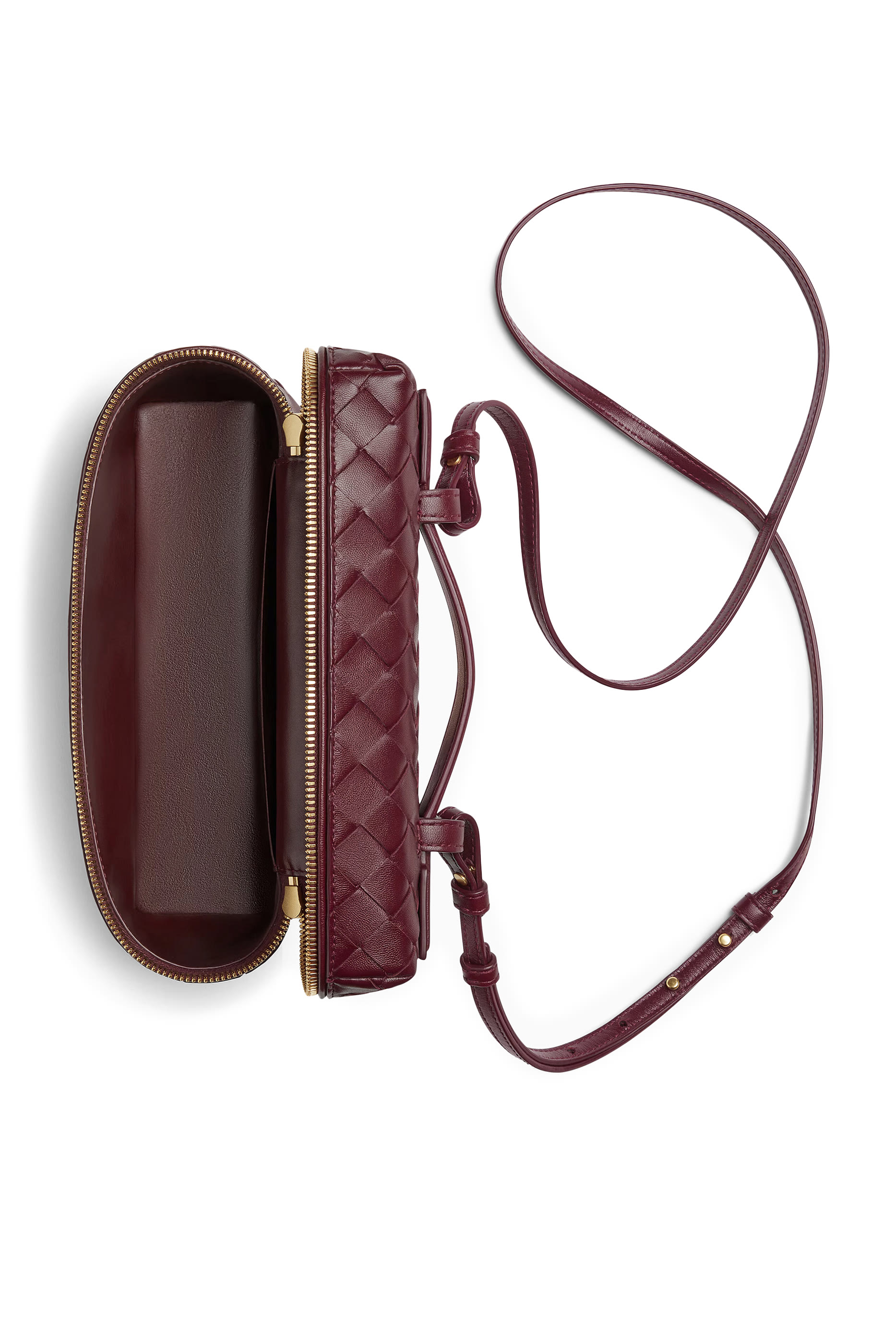 حقيبة مستحضرات تجميل بحمالة