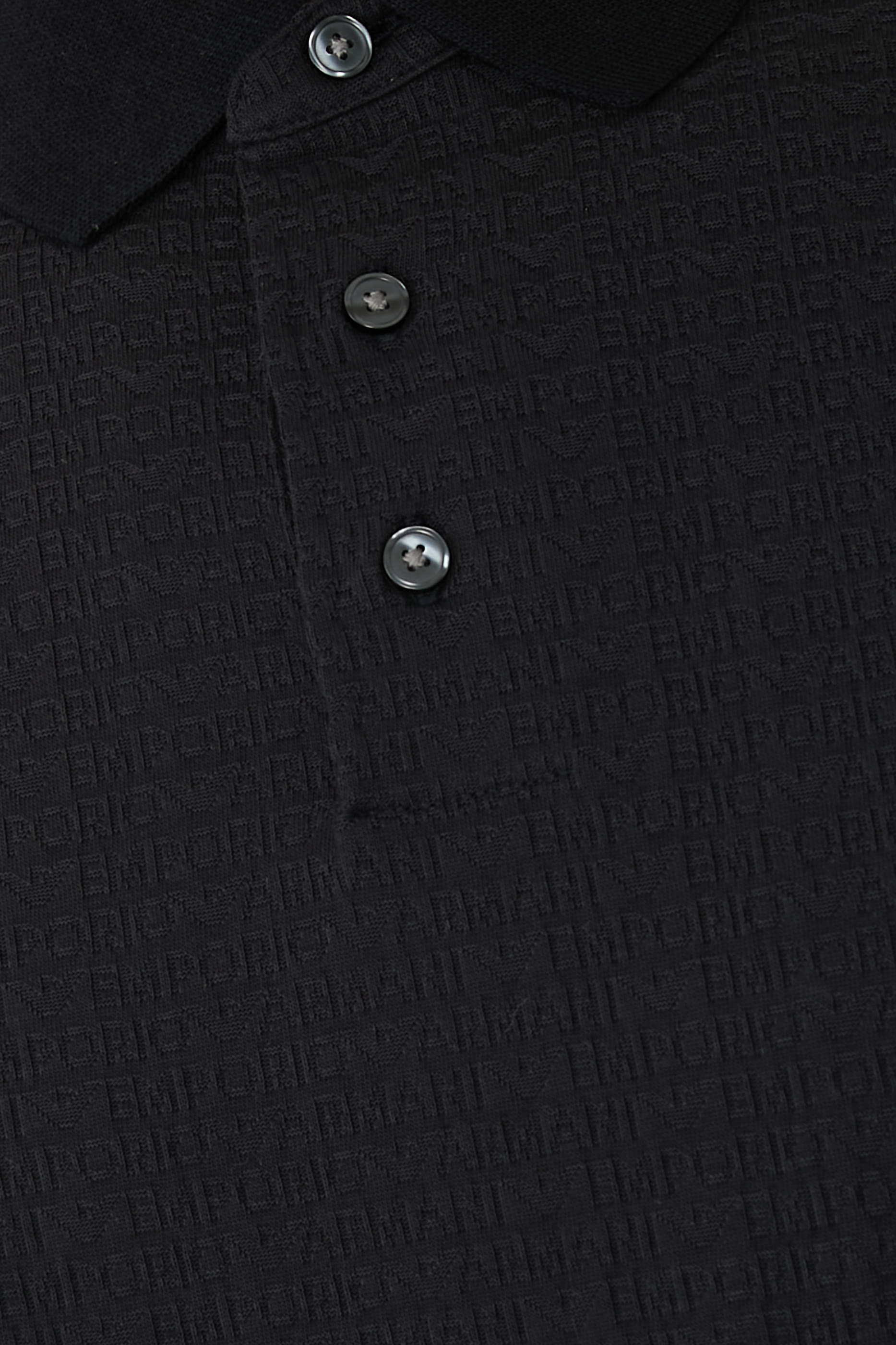 قميص بولو بشعار الماركة صغير