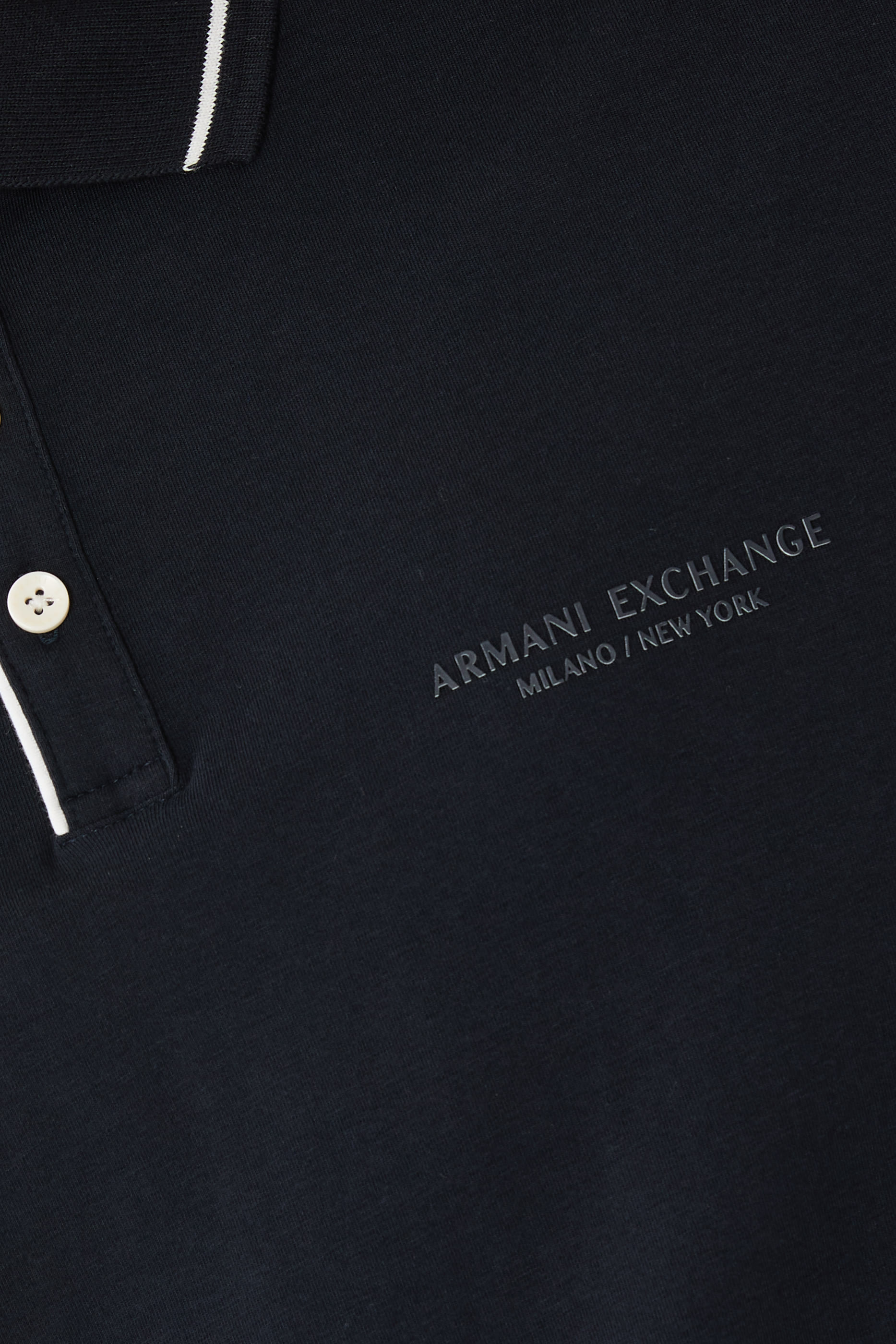 قميص بولو بقصة عادية جيرسيه مطاطي