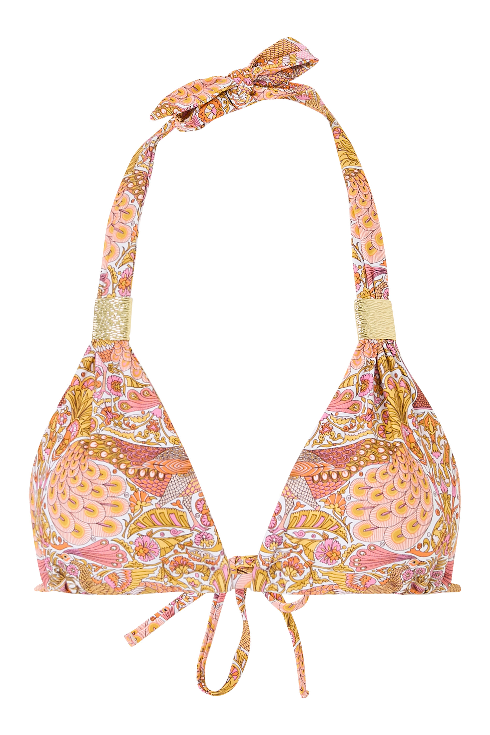 قطعة بيكيني علوية أوسكارز باليس برباط حول العنق وحلي متحركة