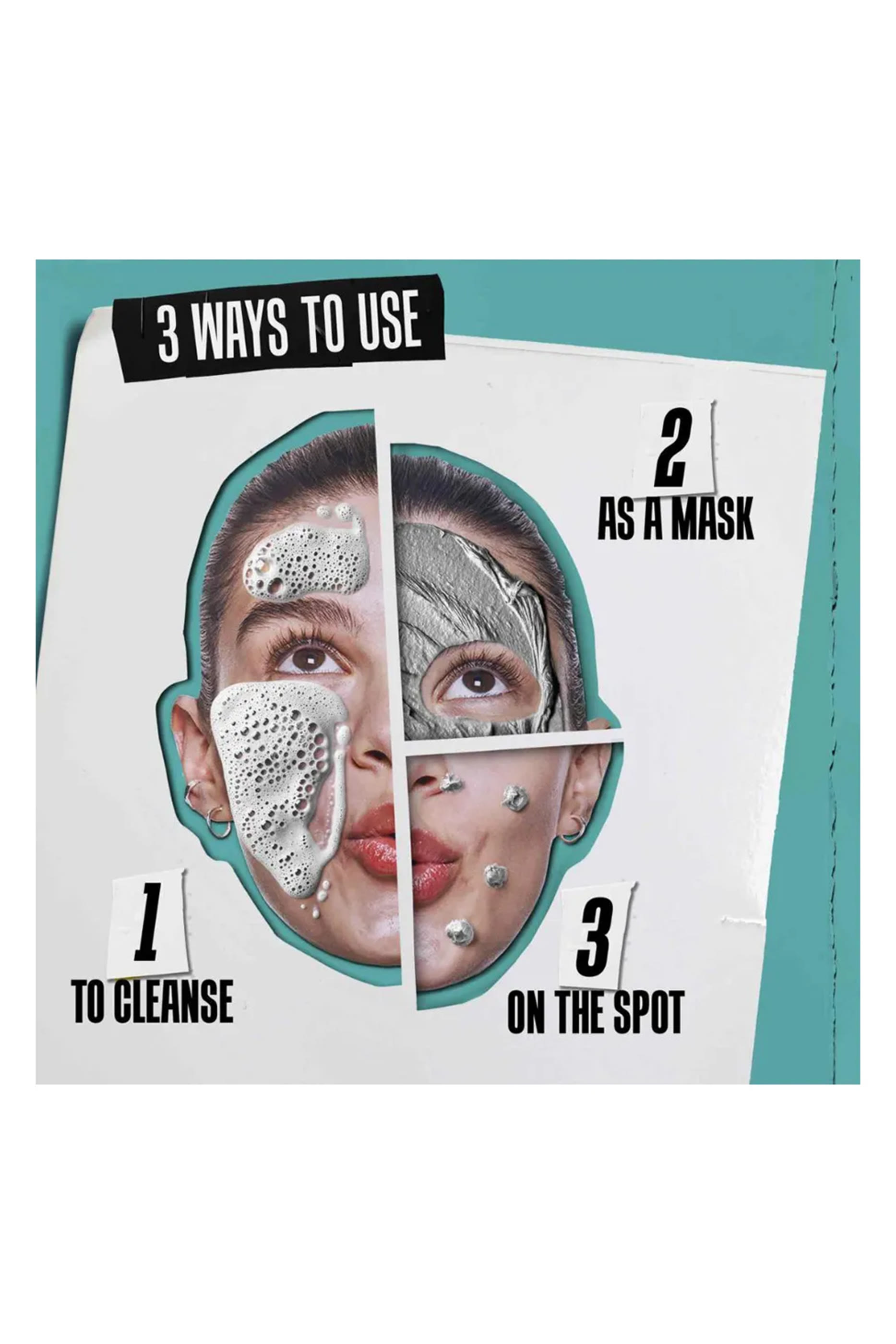 معجون منظف جنتلي إفكتيف لاستهداف العيوب