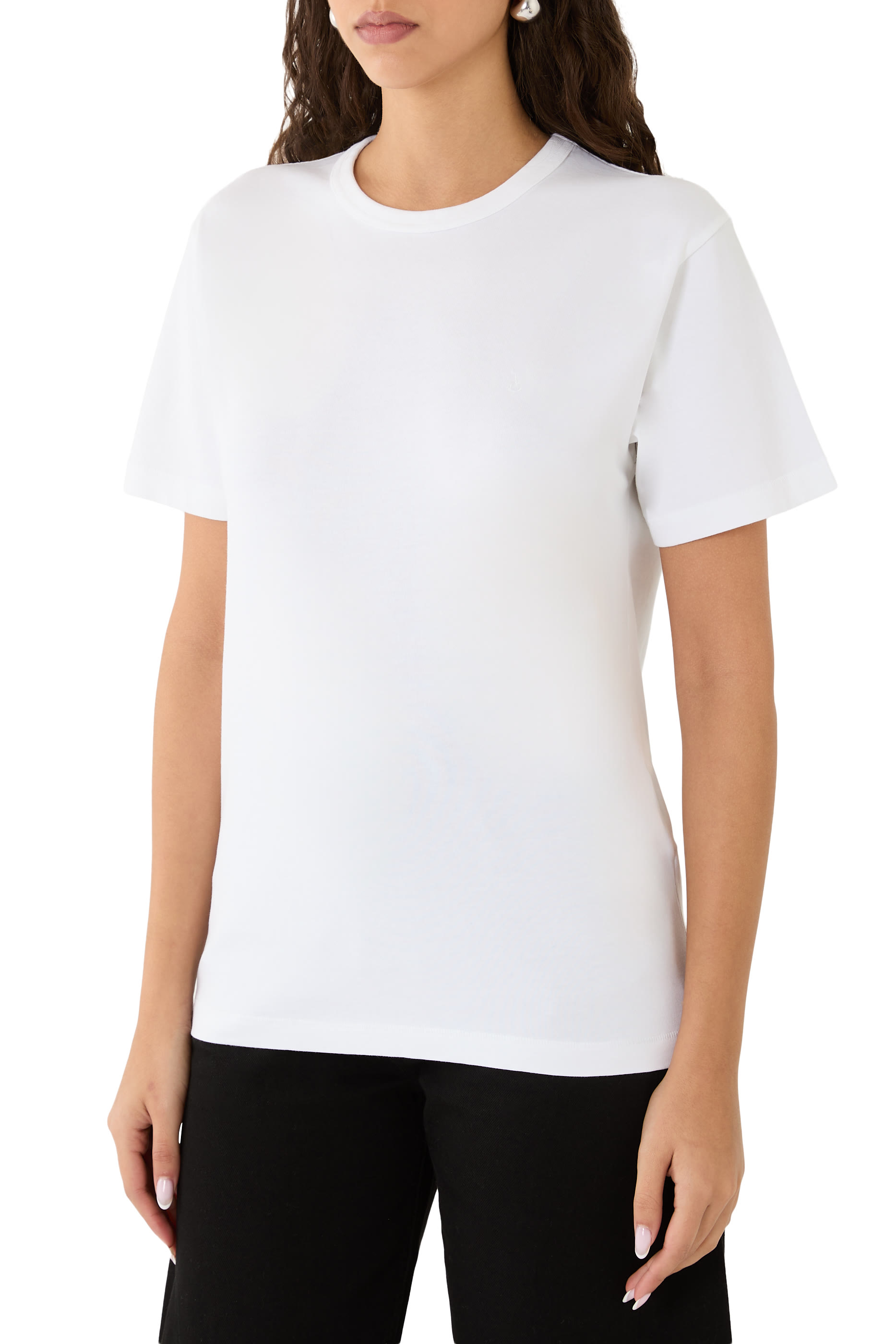 تيشيرت مطرز بمرساة