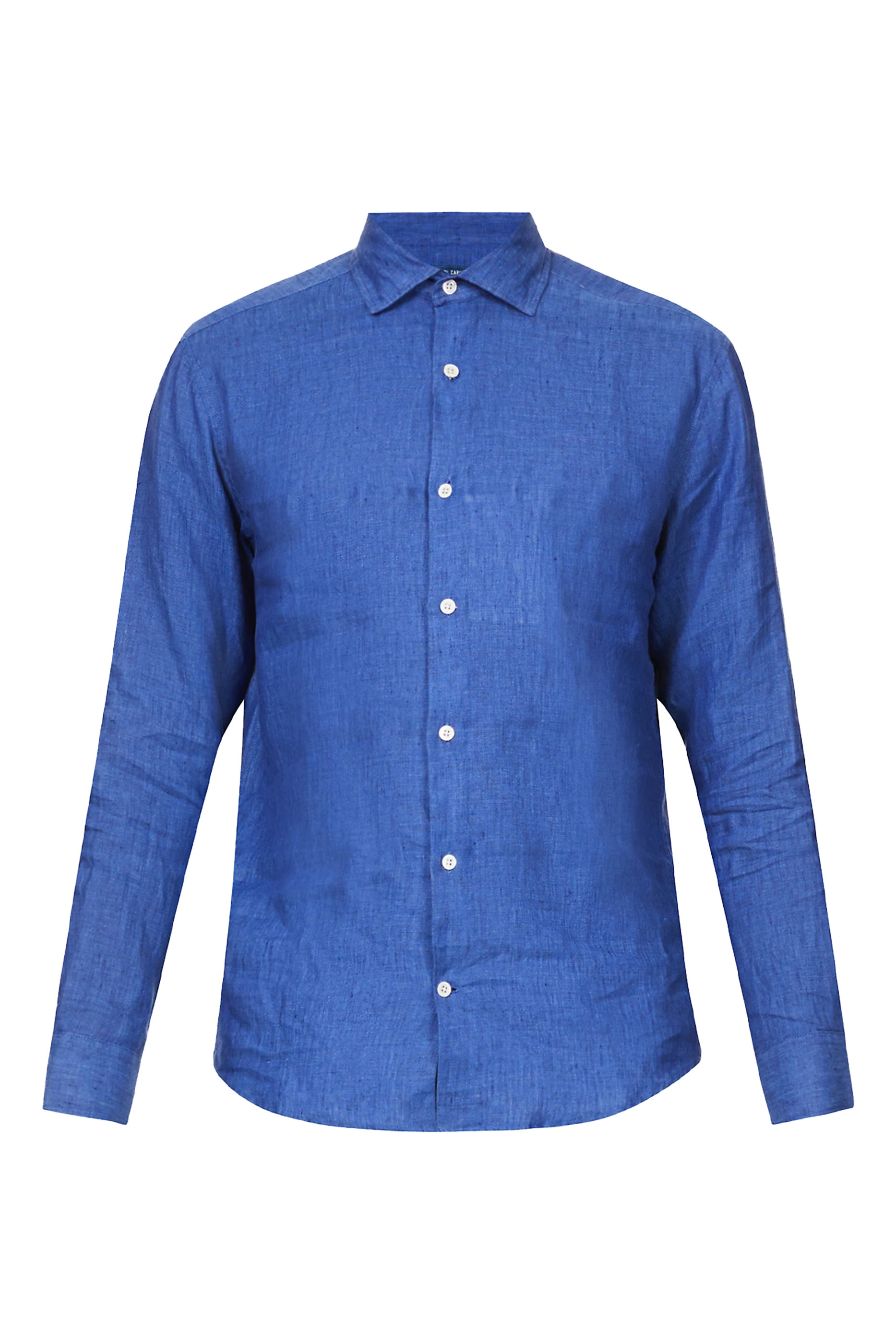 قميص كتان بأكمام طويلة