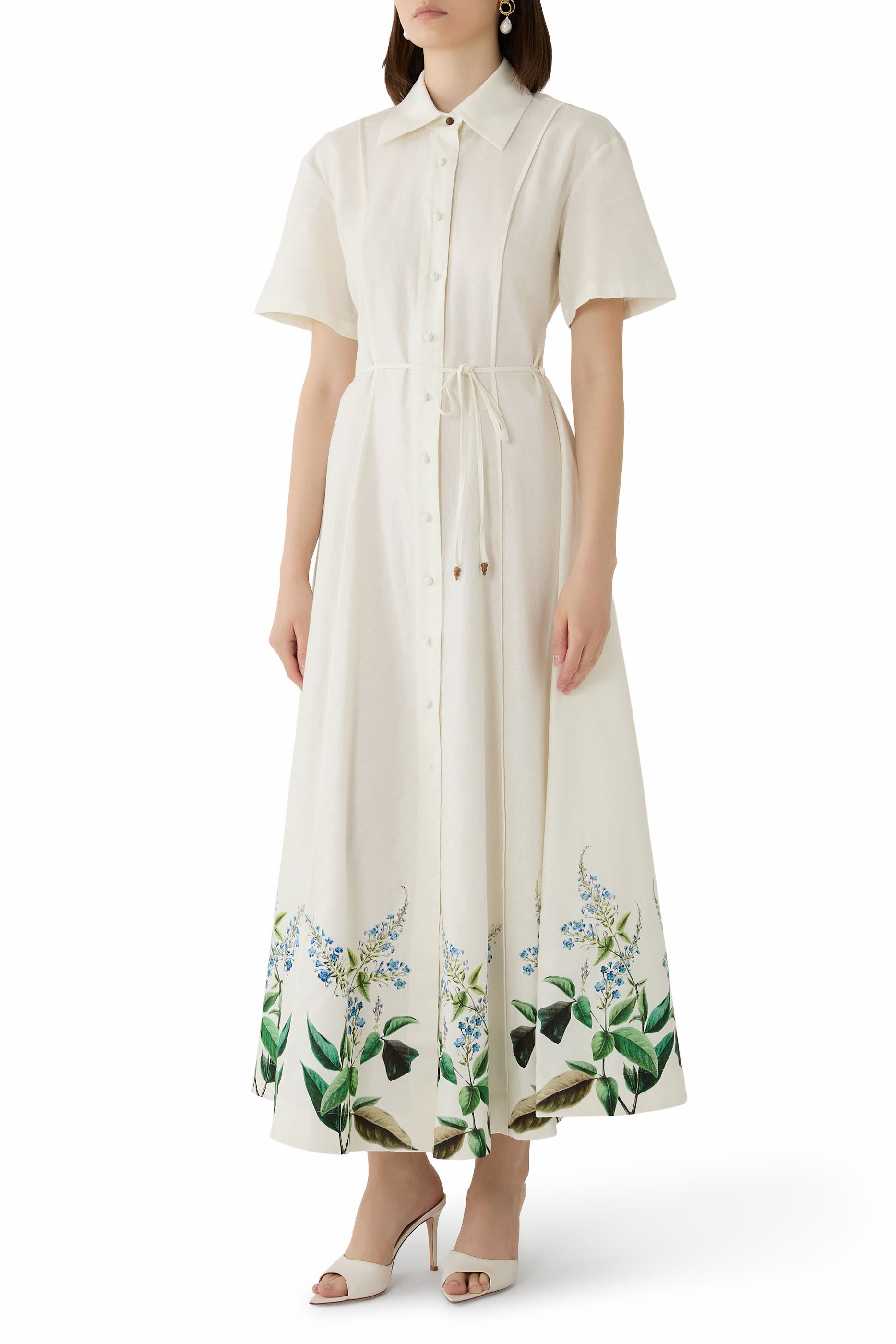 فستان ميرا بنمط قميص