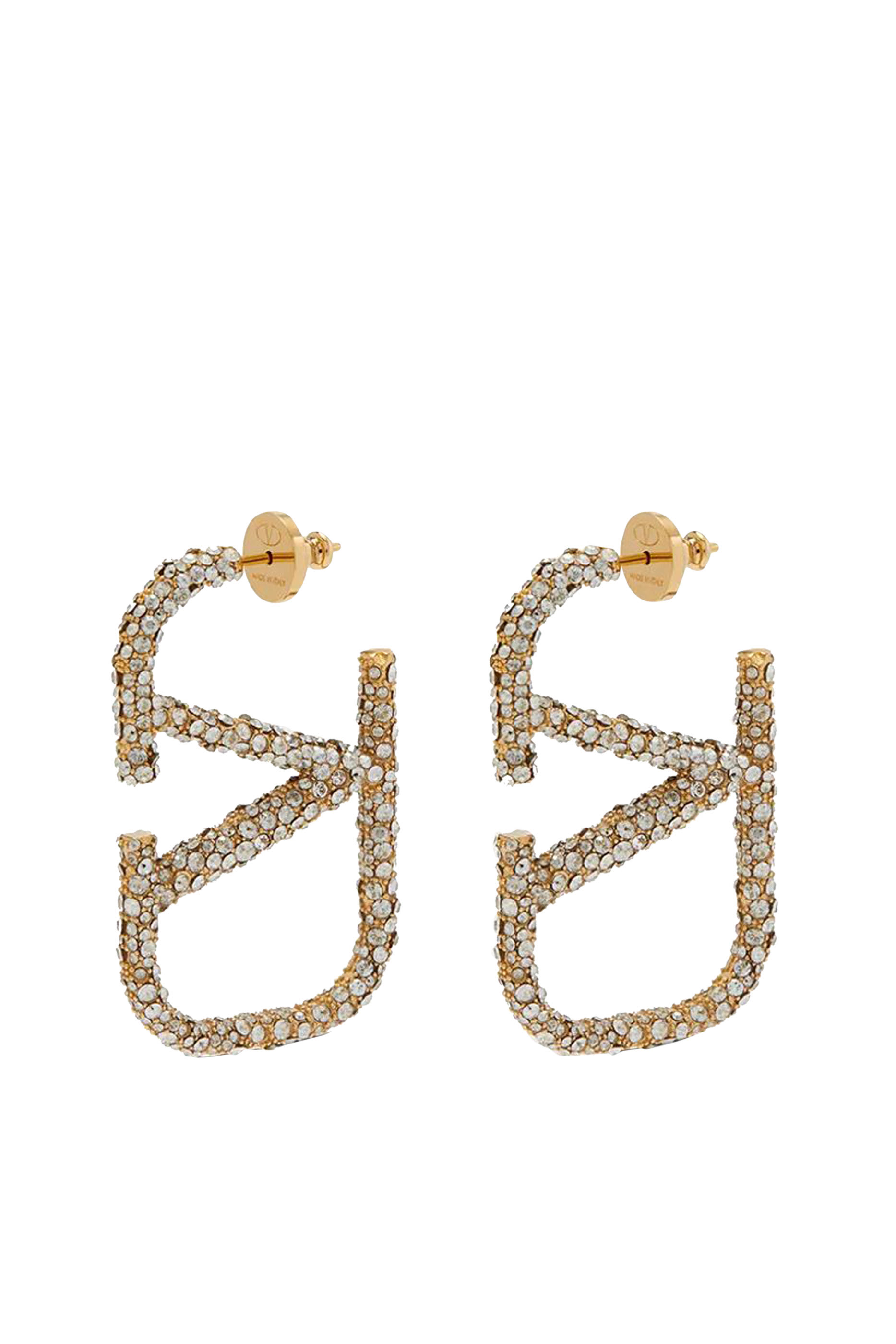 أقراط فالنتينو غارافاني بشعار الماركة