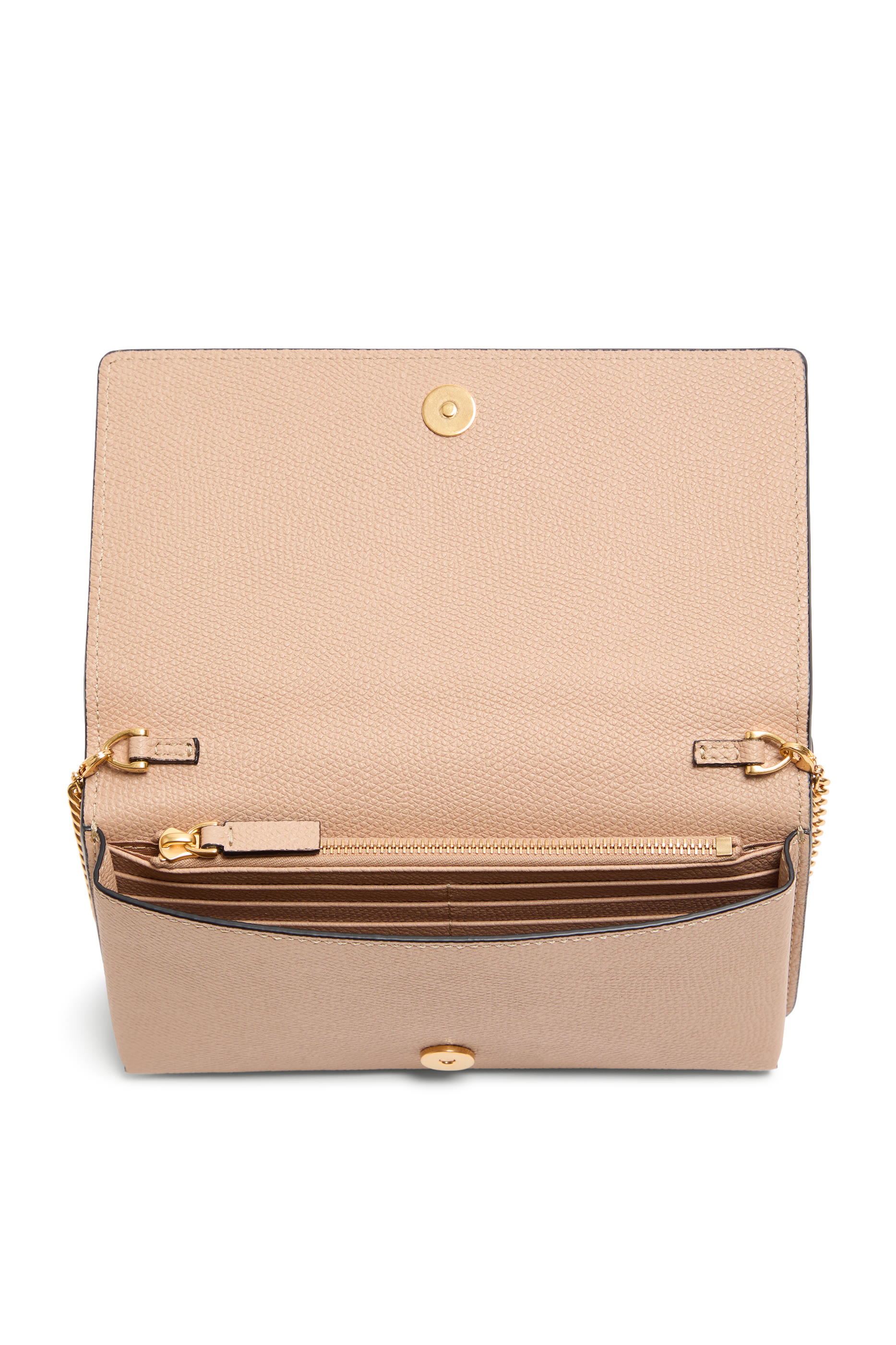 محفظة بشعار الماركة وحمالة سلسلة