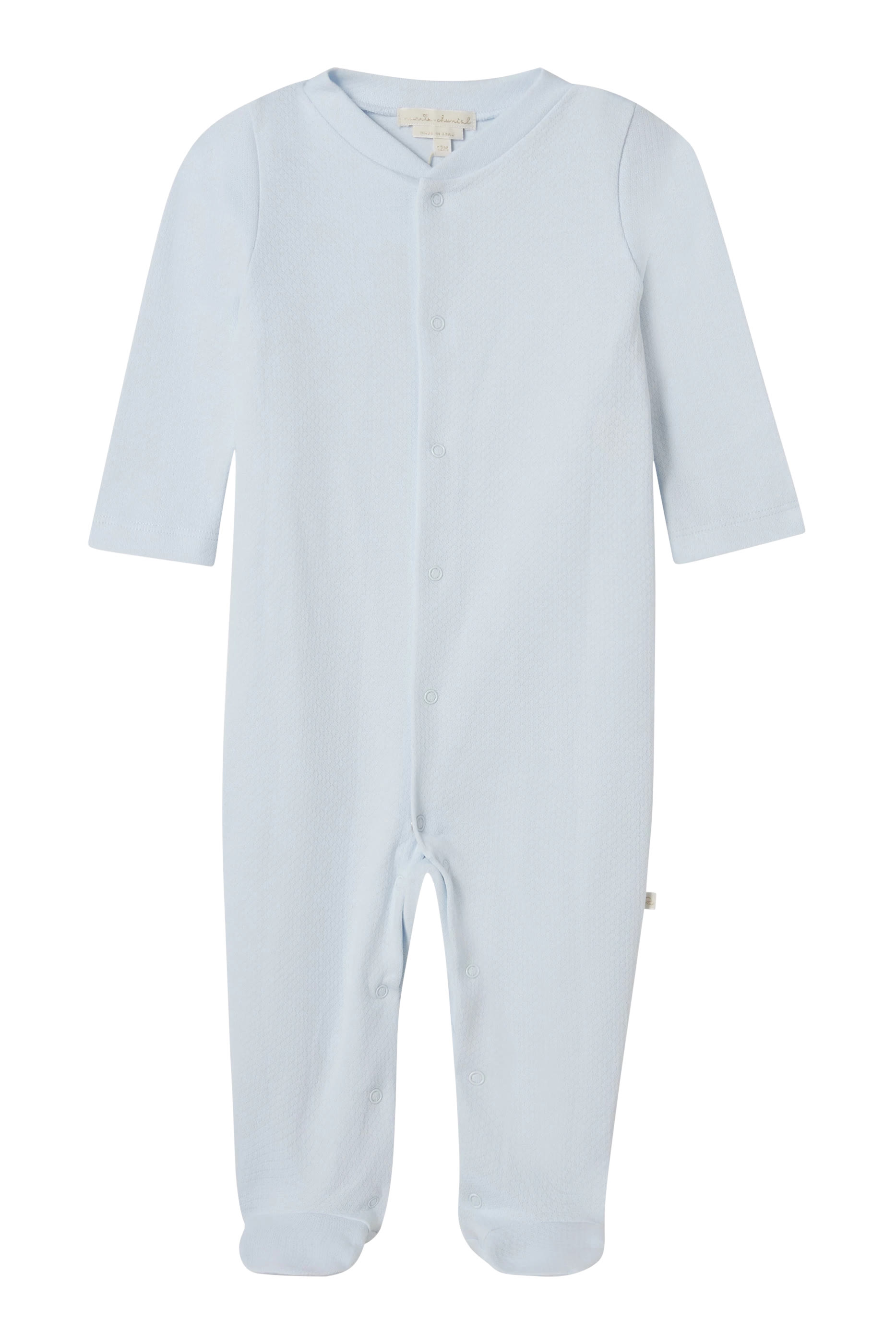 بيجاما لباس قطعة واحدة بنقشة جناح ملائكة بونتيل للأطفال