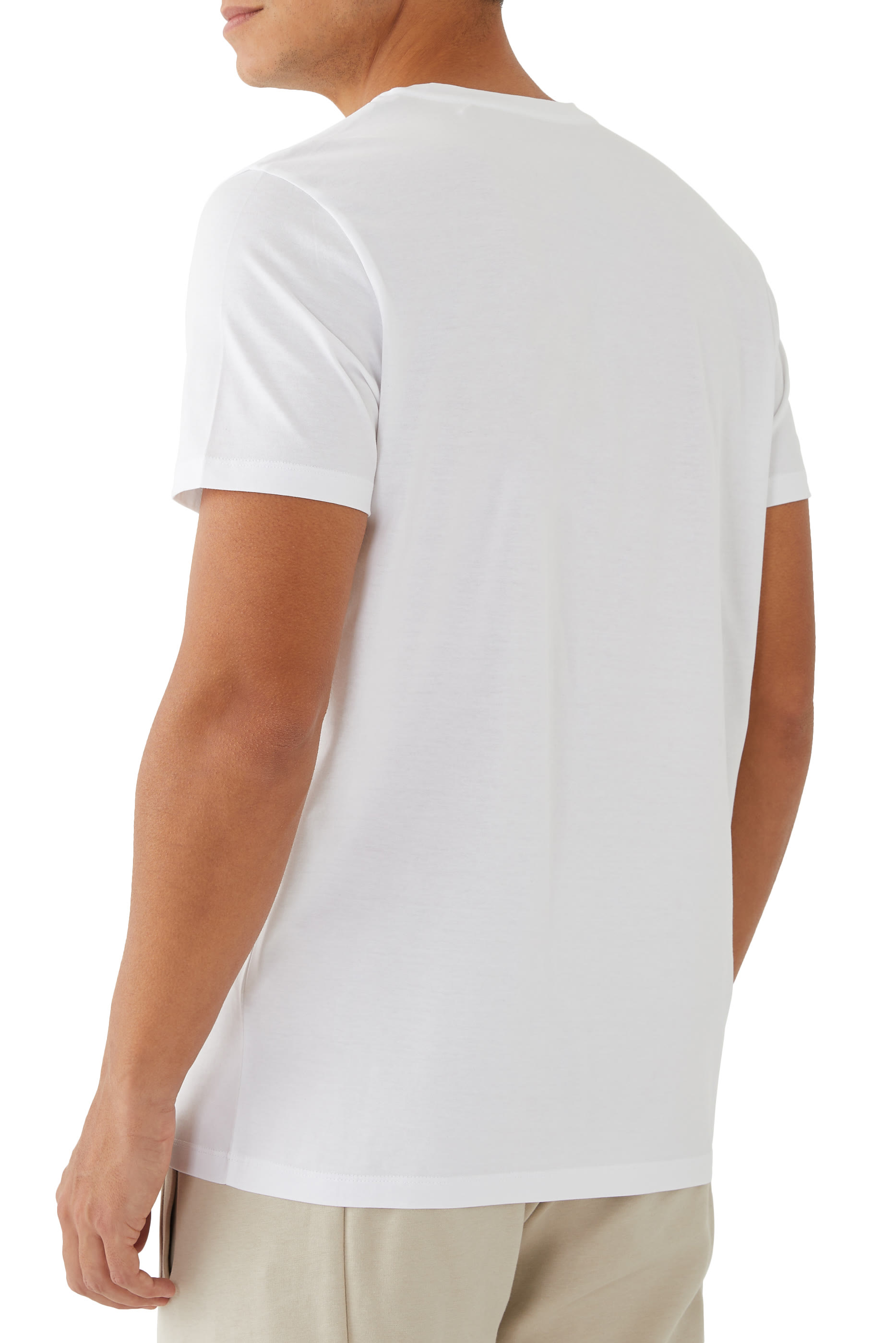 Double Logo Patch T-Shirt