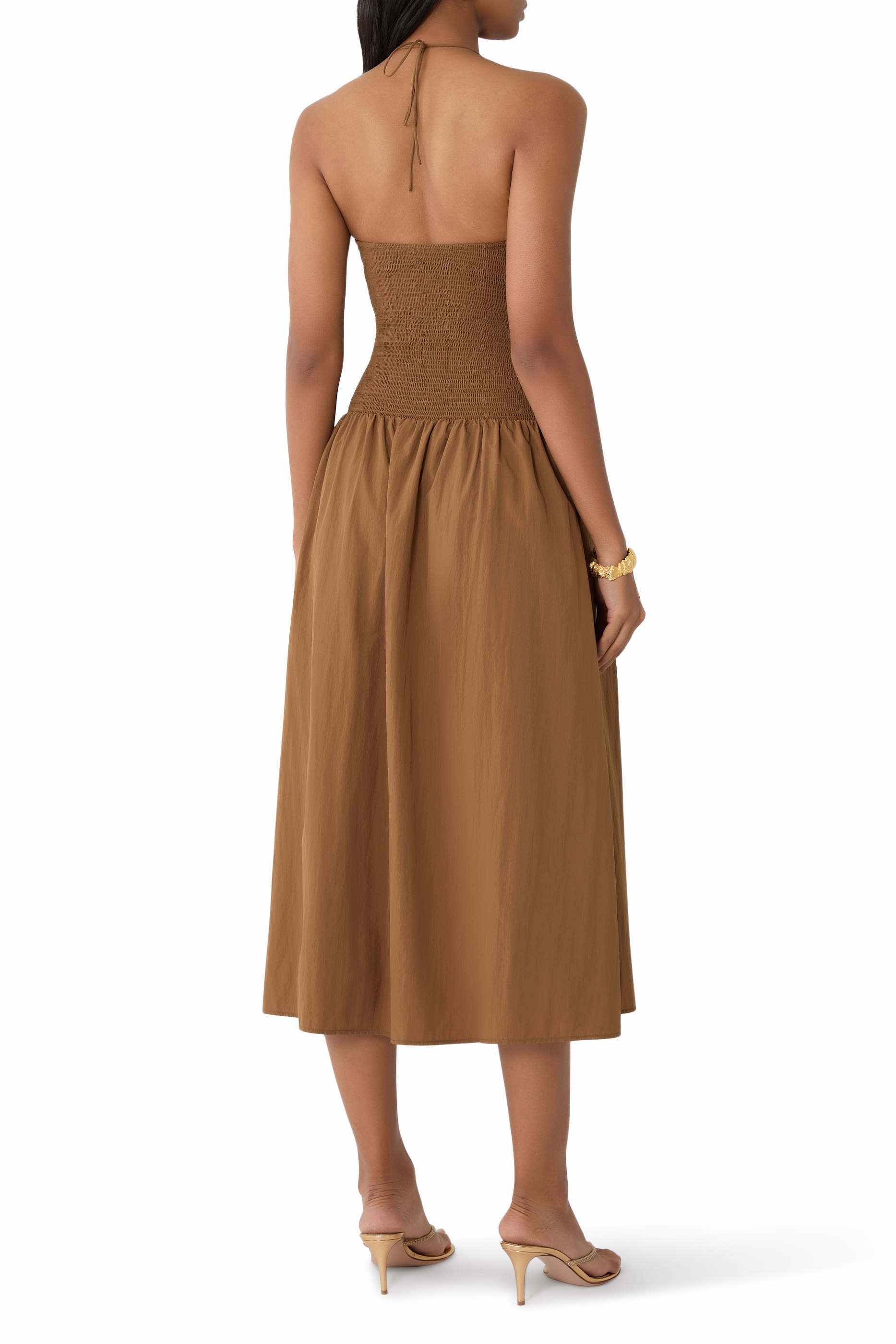 فستان ليزلي متوسط ​​الطول