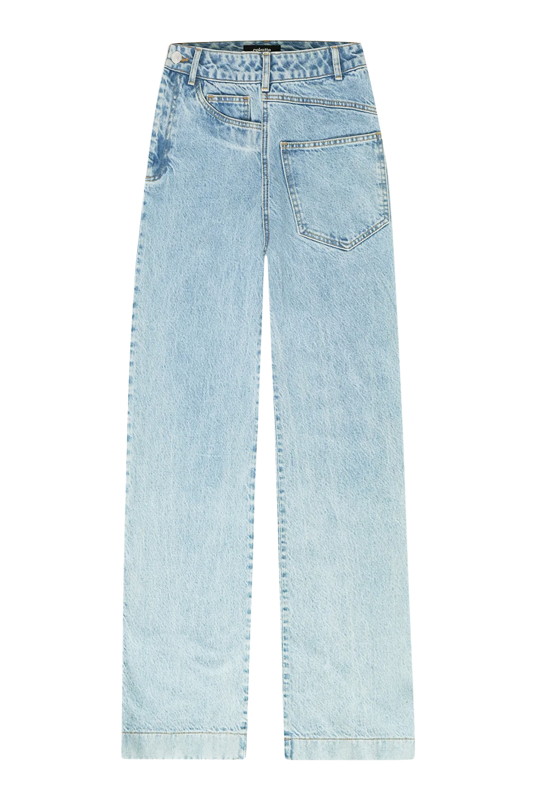 بنطال جينز سايد تشيك