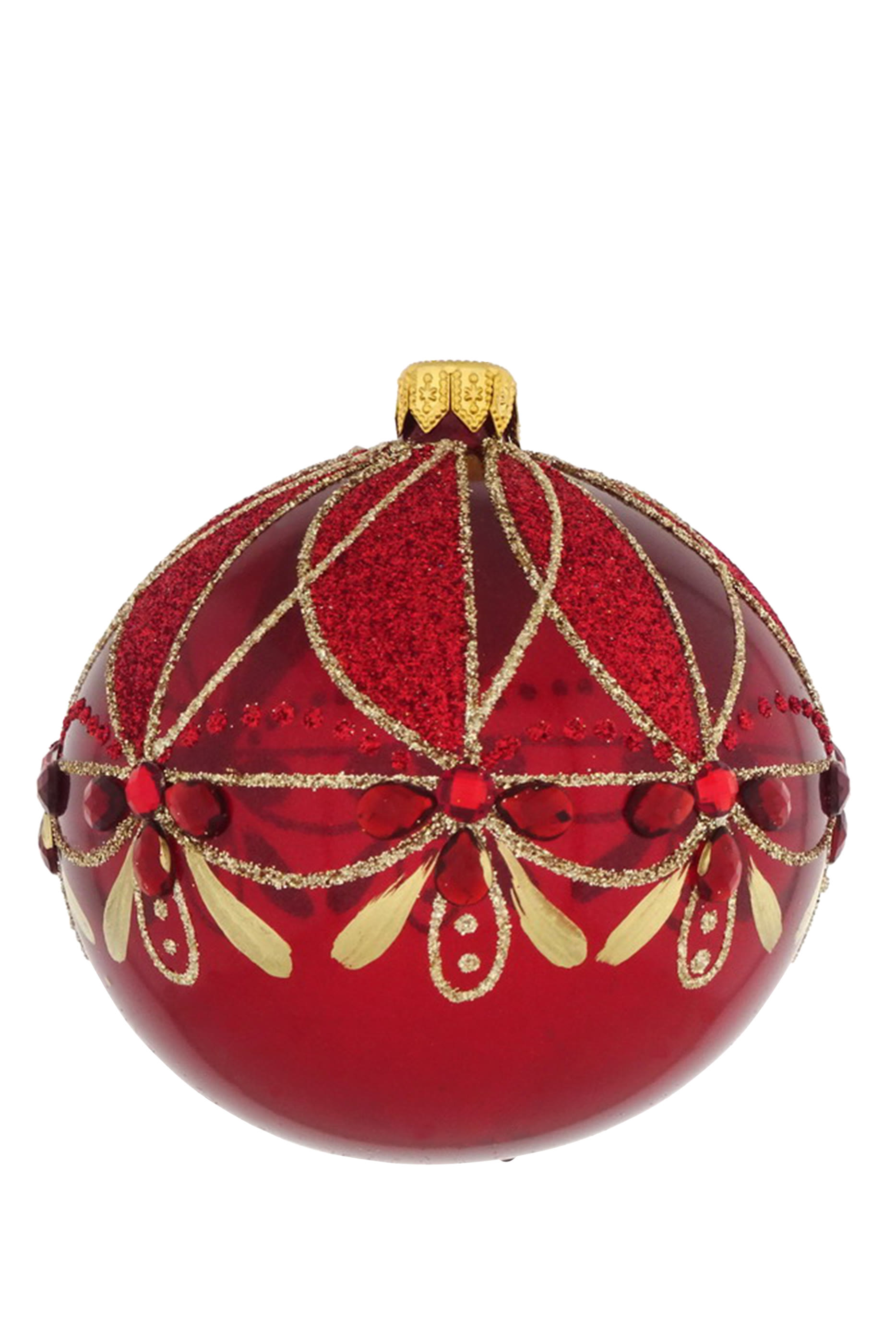 زينة بتصميم كرة زجاجية