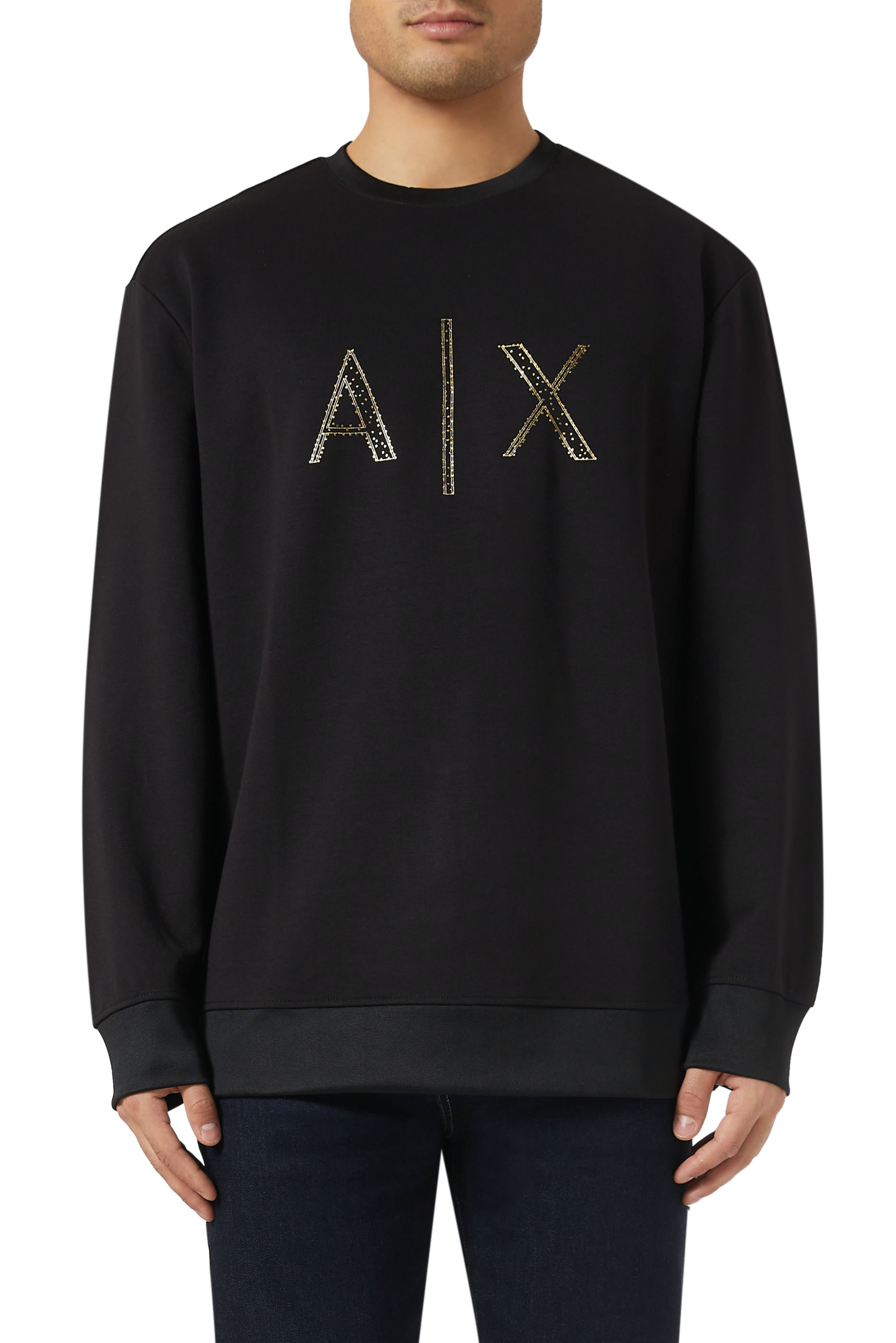 تيشيرت بقصة عادية وشعار الماركة