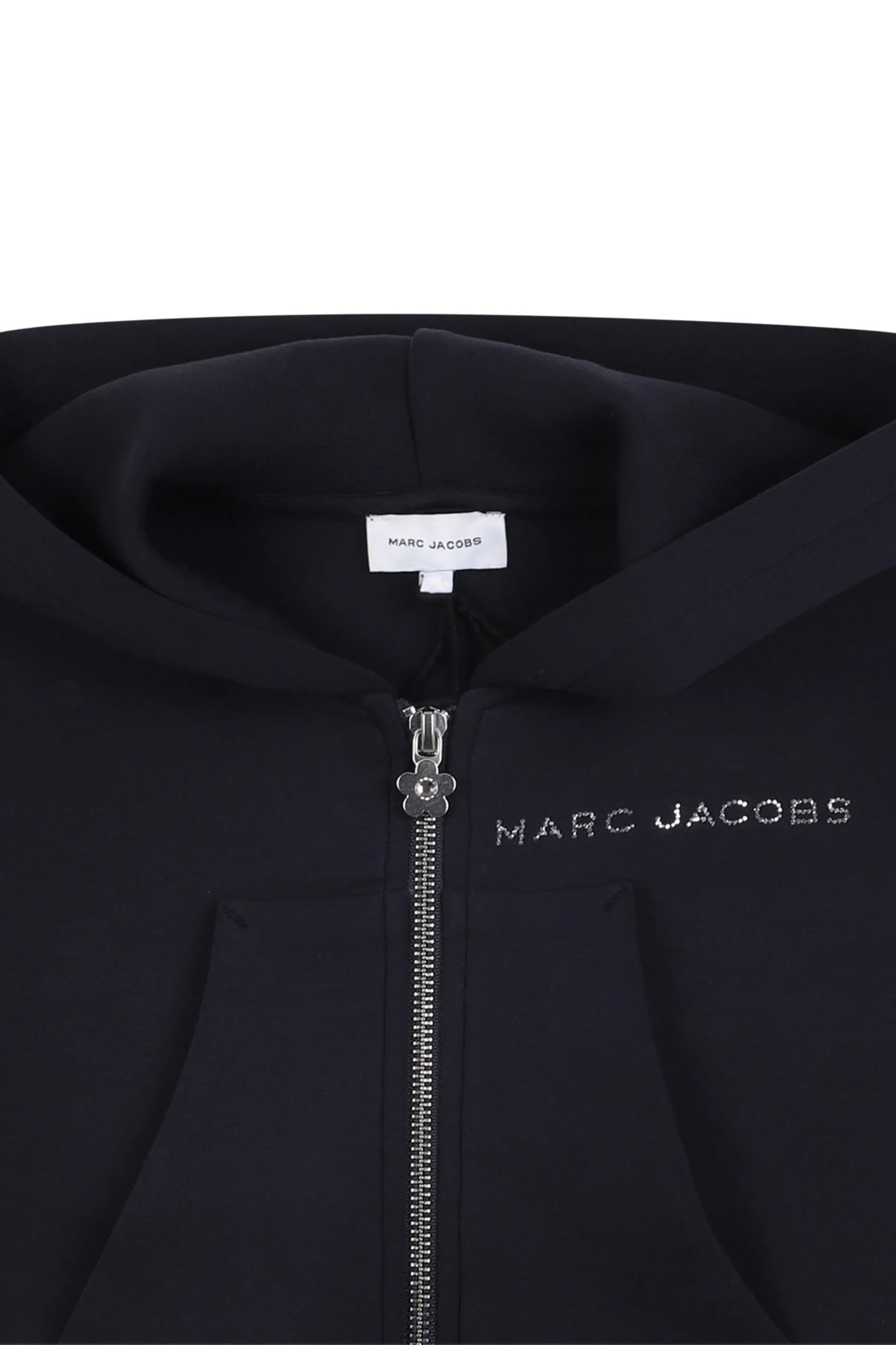 كارديغان بغطاء رأس بشعار الماركة اللأطفال