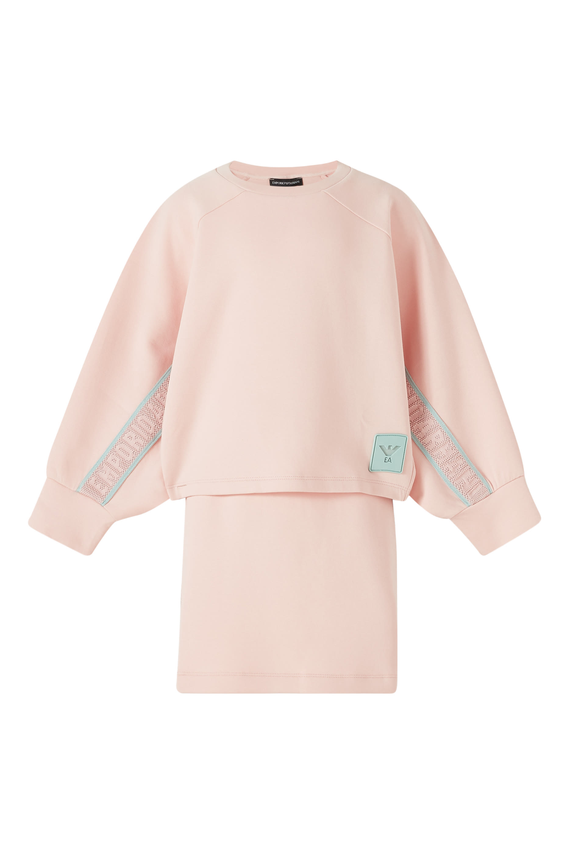 سويت شيرت بأكمام واسعة جرسيه للأطفال 