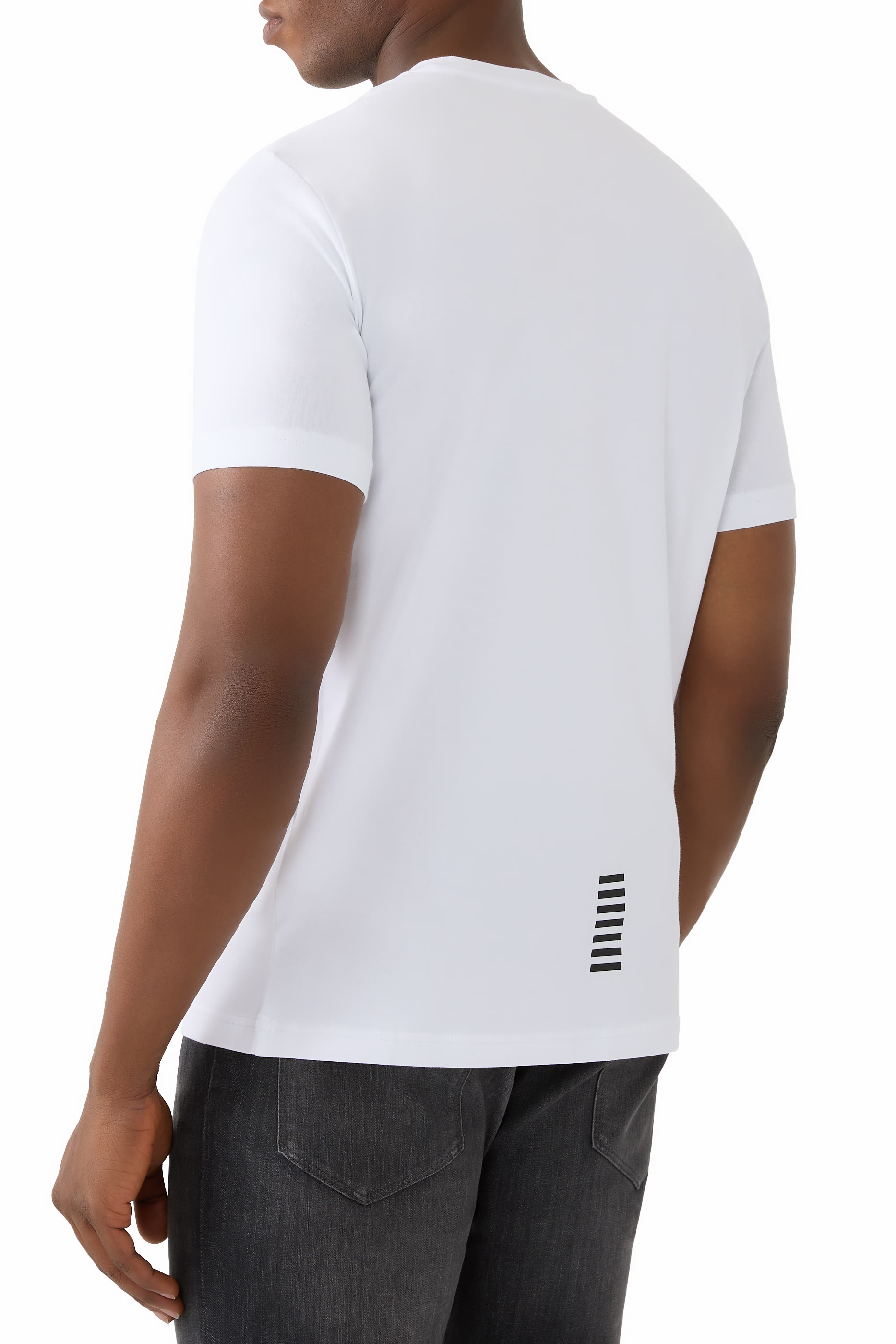 تيشيرت قطن بشعار الماركة