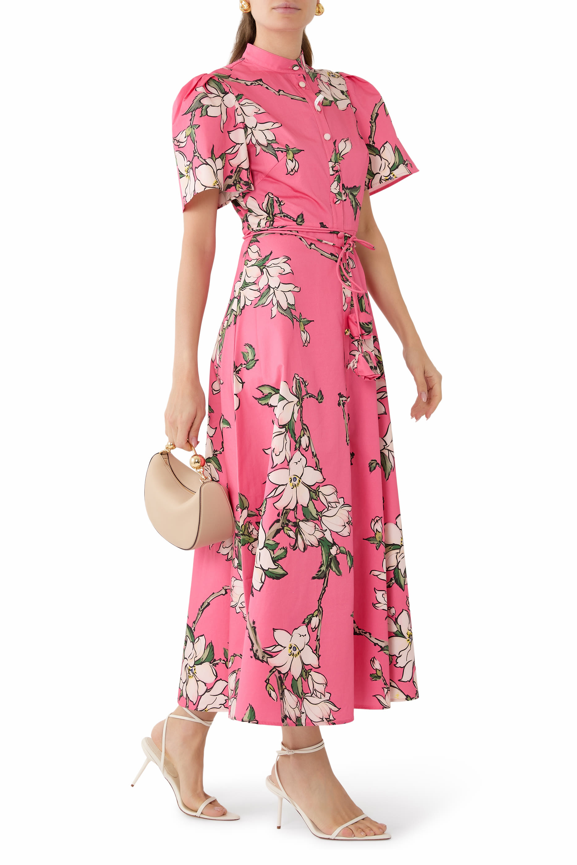 Bianca Short Sleeve Midi Dress