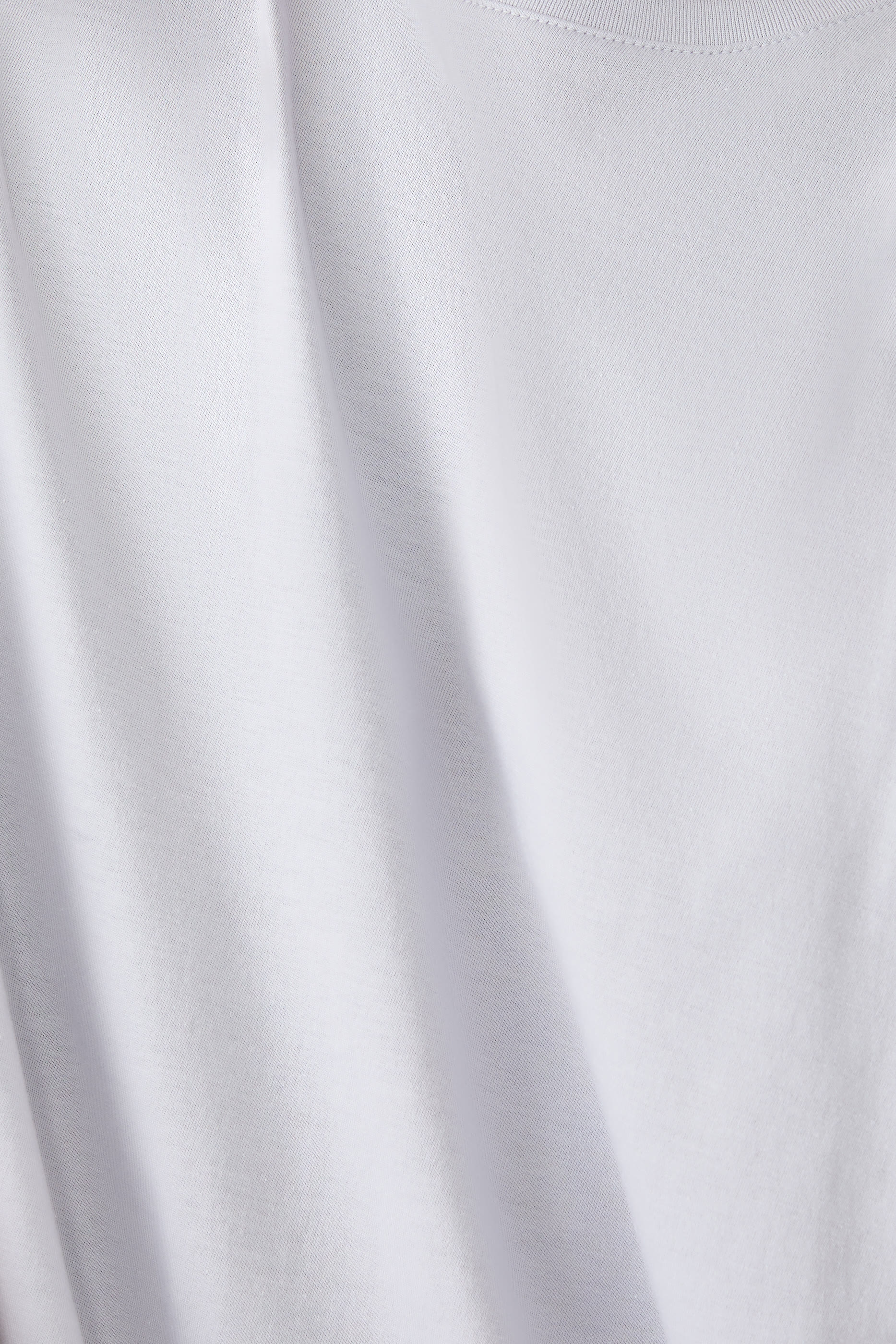 تيشرت بياقة ضيقة قطن بيما