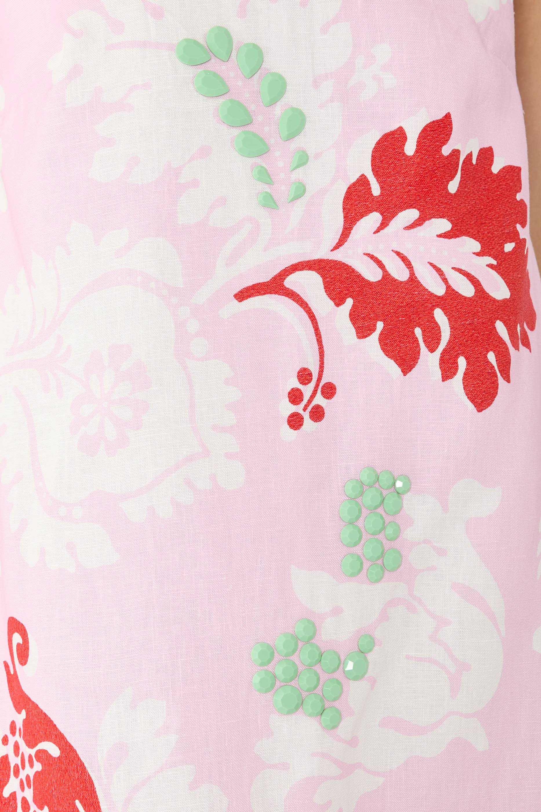 فستان سهرة كابانا بنقشة أزهار