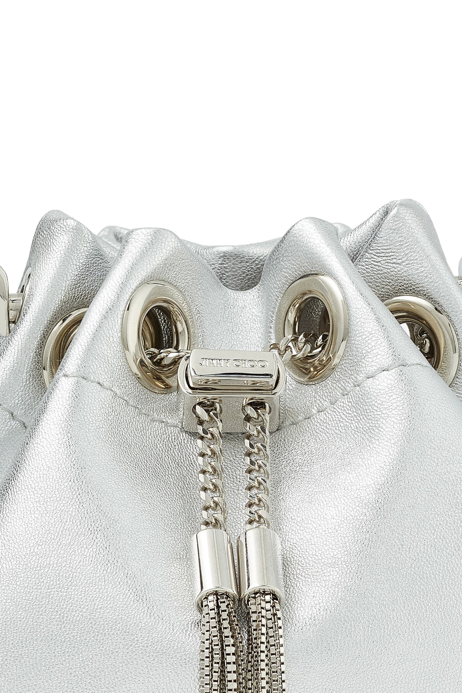 حقيبة بون بون صغيرة جلد نابا