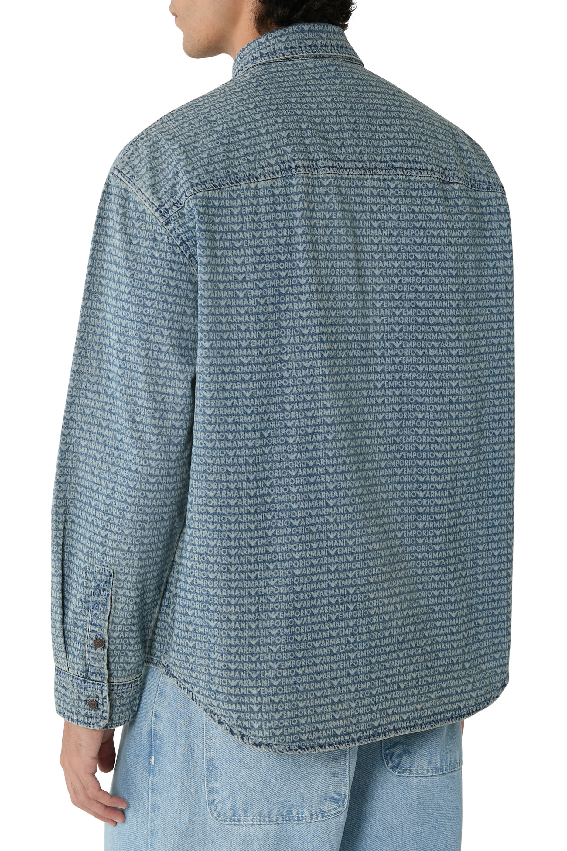 Comfort-Fit Denim Shirt