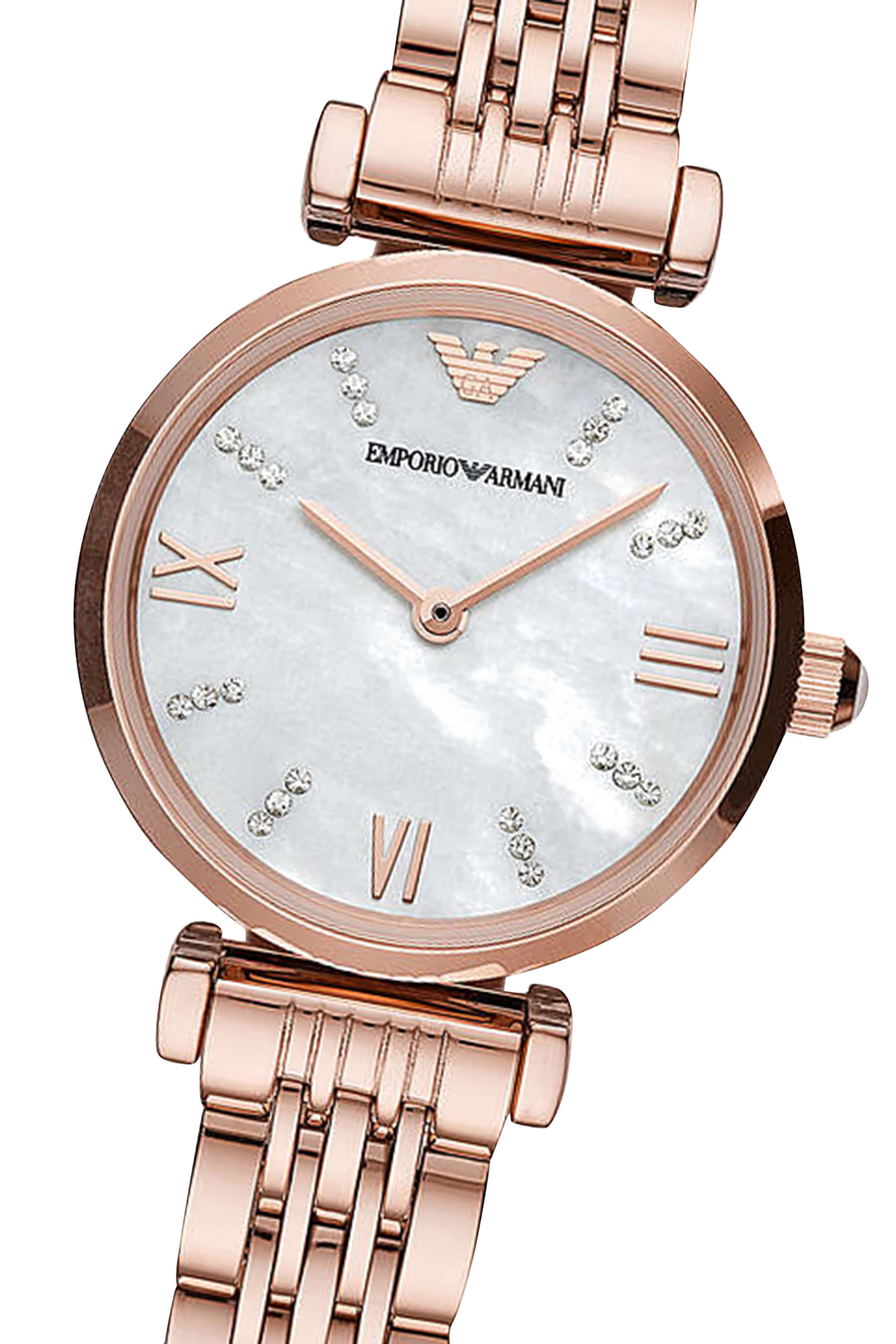 ساعة جياني كوارتز ستانلس ستيل مقاس 28 مم