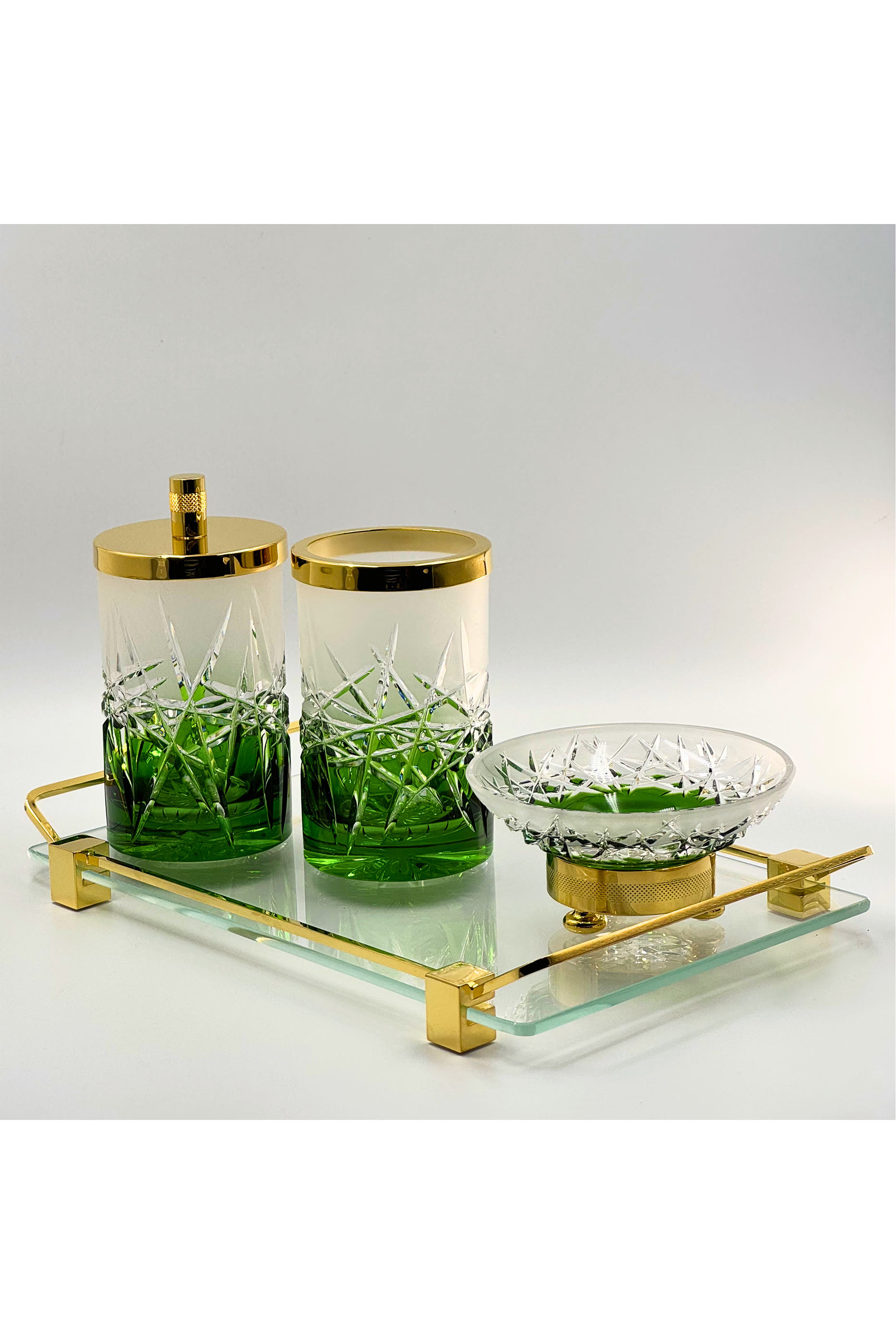 وعاء قطن آيفي أخضر