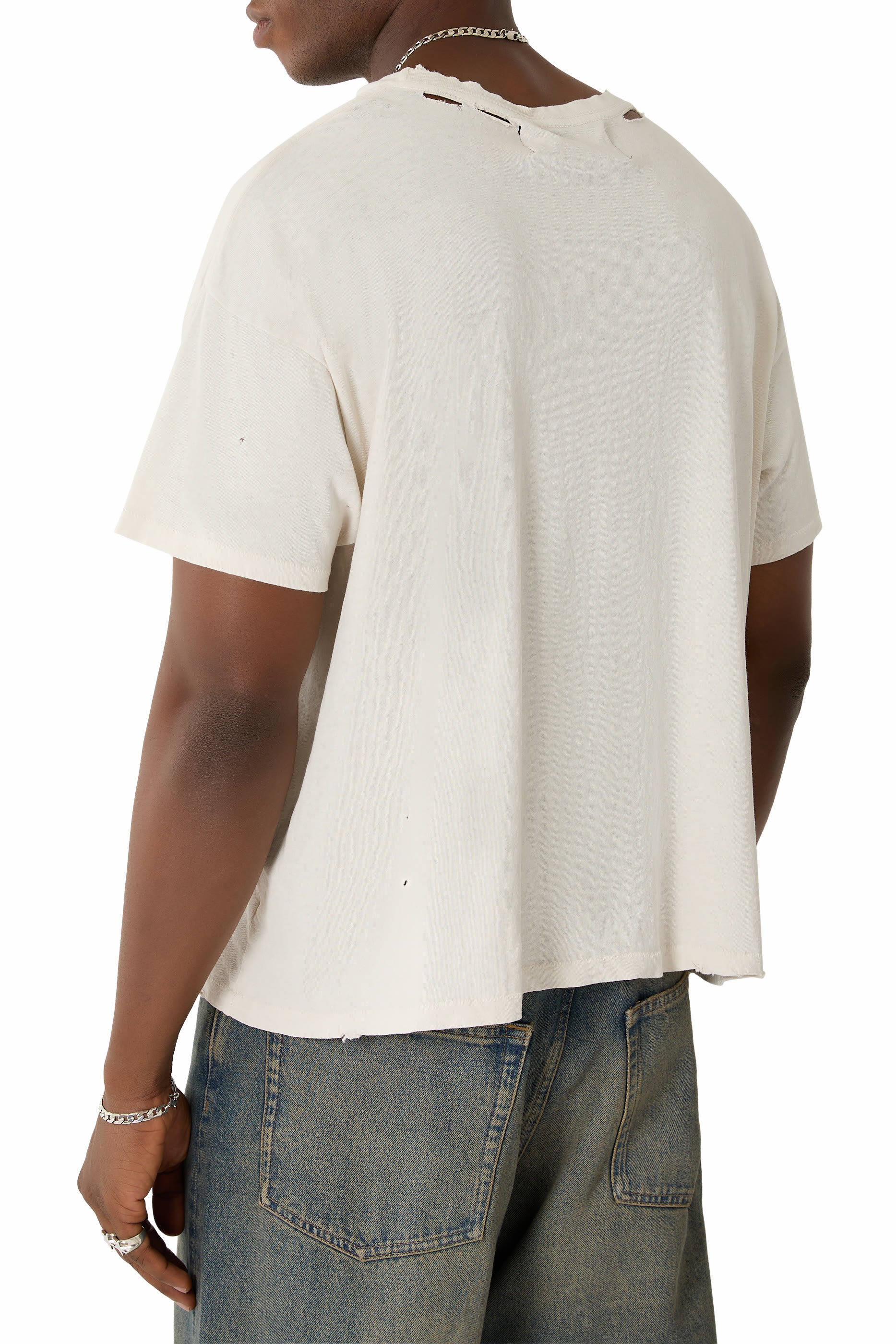 تيشيرت بنقشة سترايت تايم