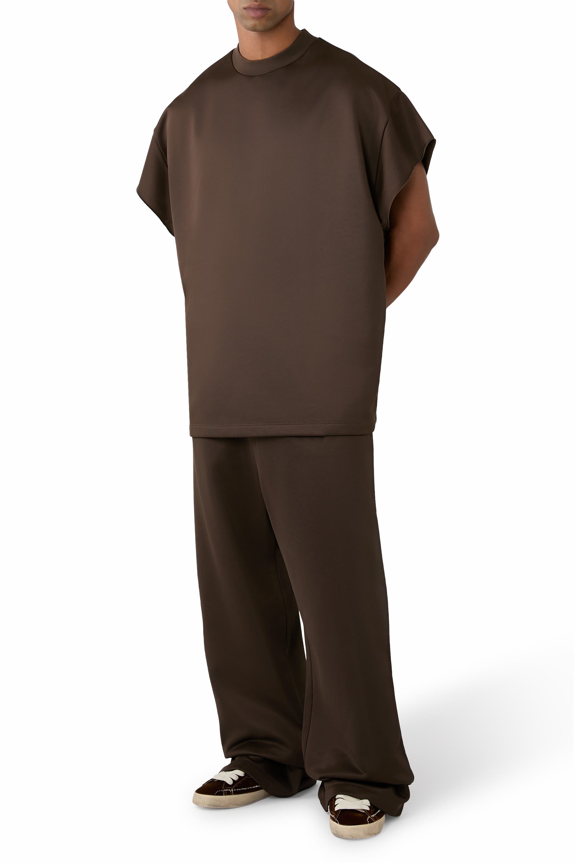 تيشيرت بشعار الماركة من التسعينيات صوف ساتان 