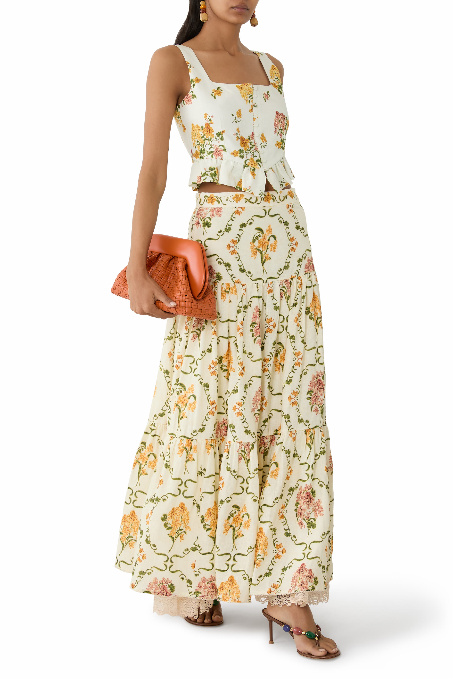 تنورة أنيس كورديليرا طويلة