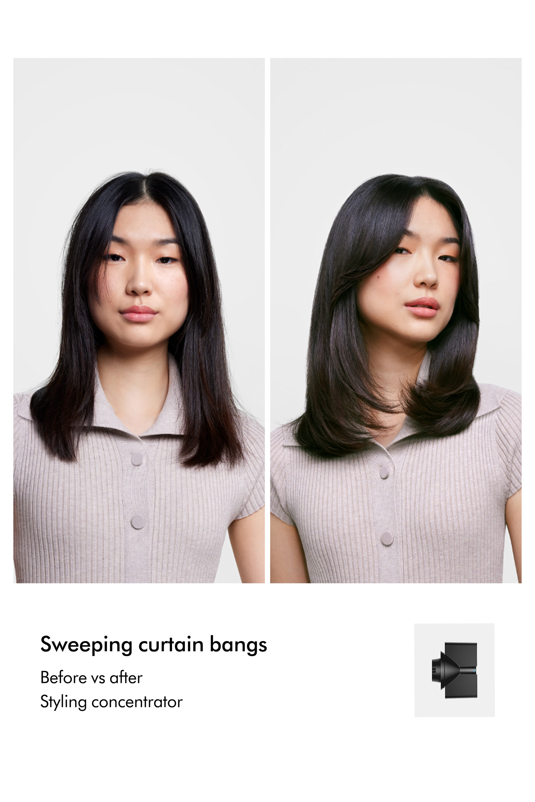 مجفف شعر دايسون سوبر سونيك نورال للشعر المجعد والمتعرج 