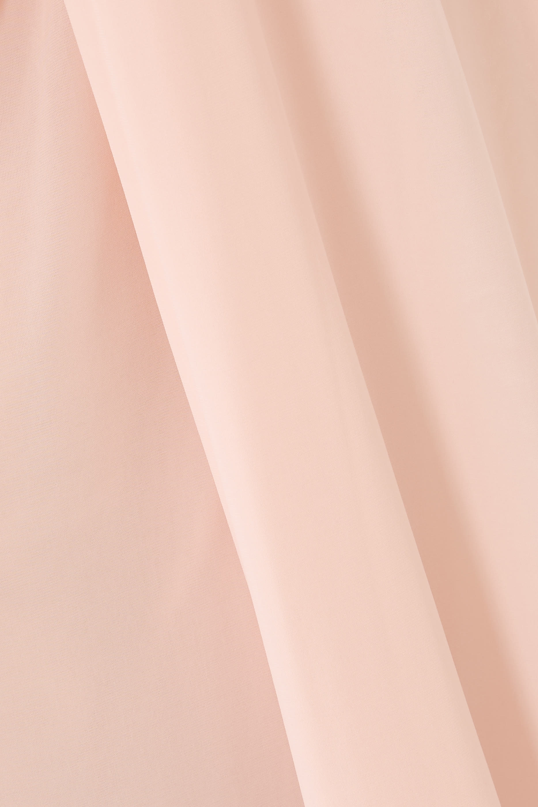 فستان متوسط الطول مزين بوشاح