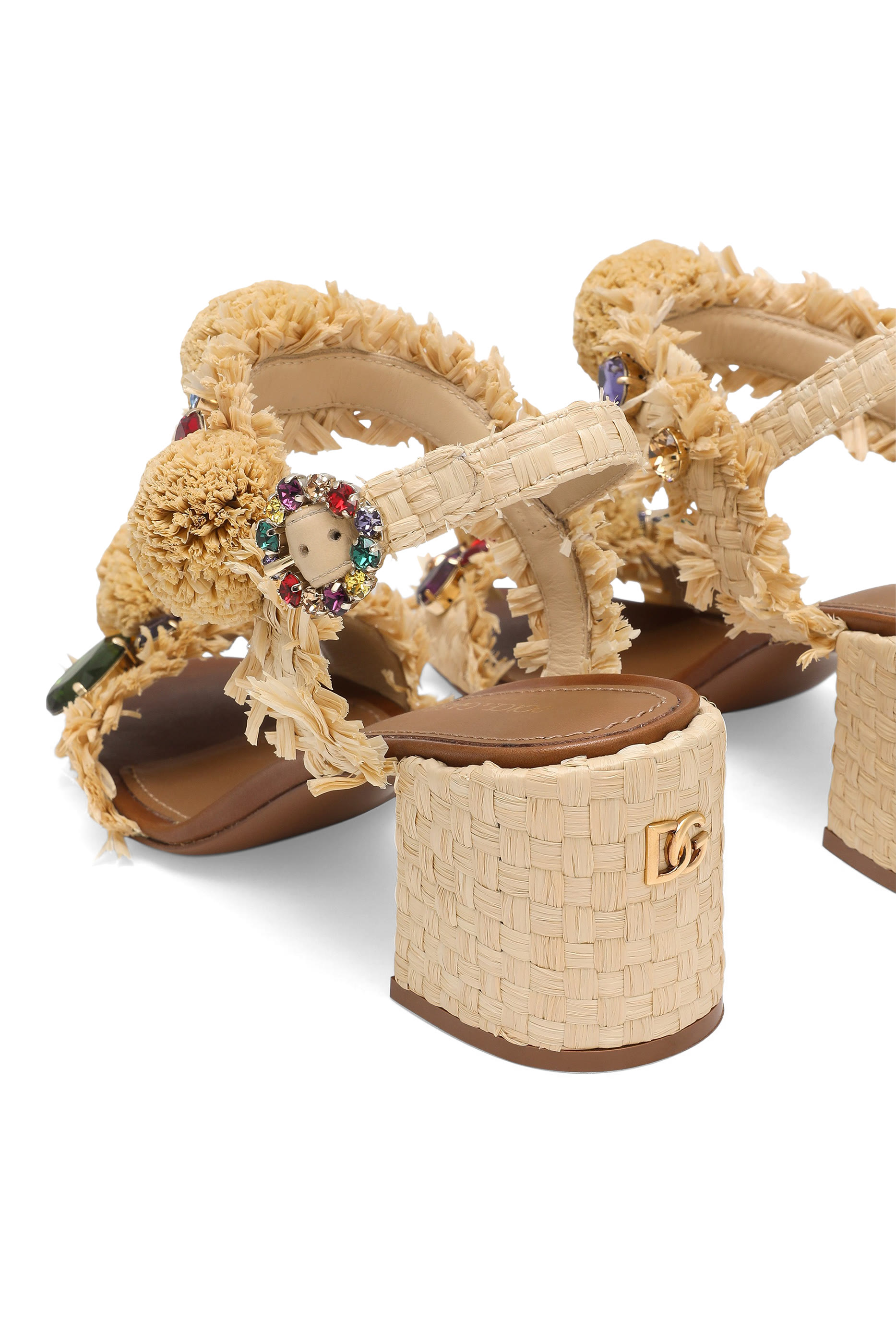 صندل 60 مزين بشراشيب