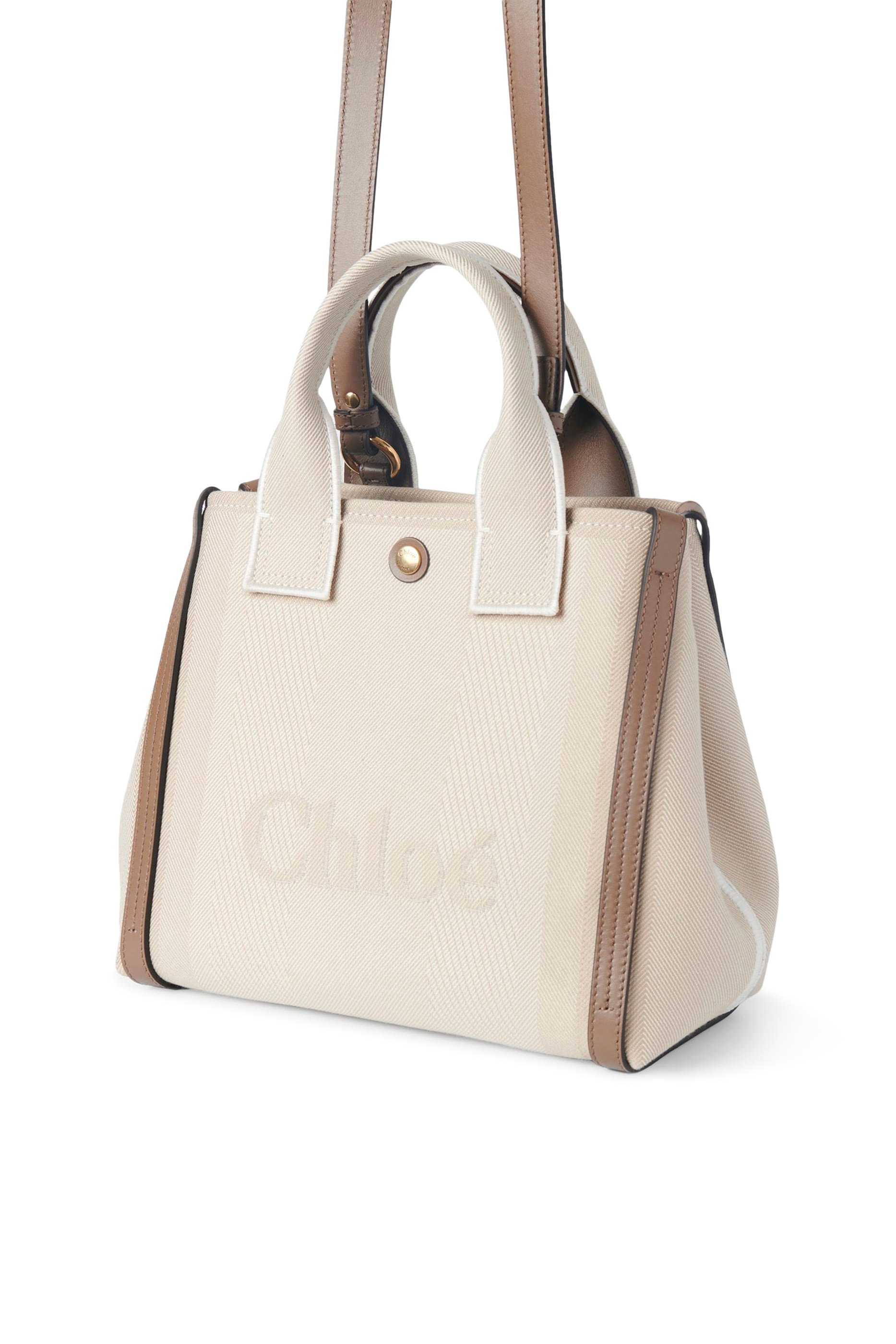 حقيبة يد كاري صغيرة قماش قنب