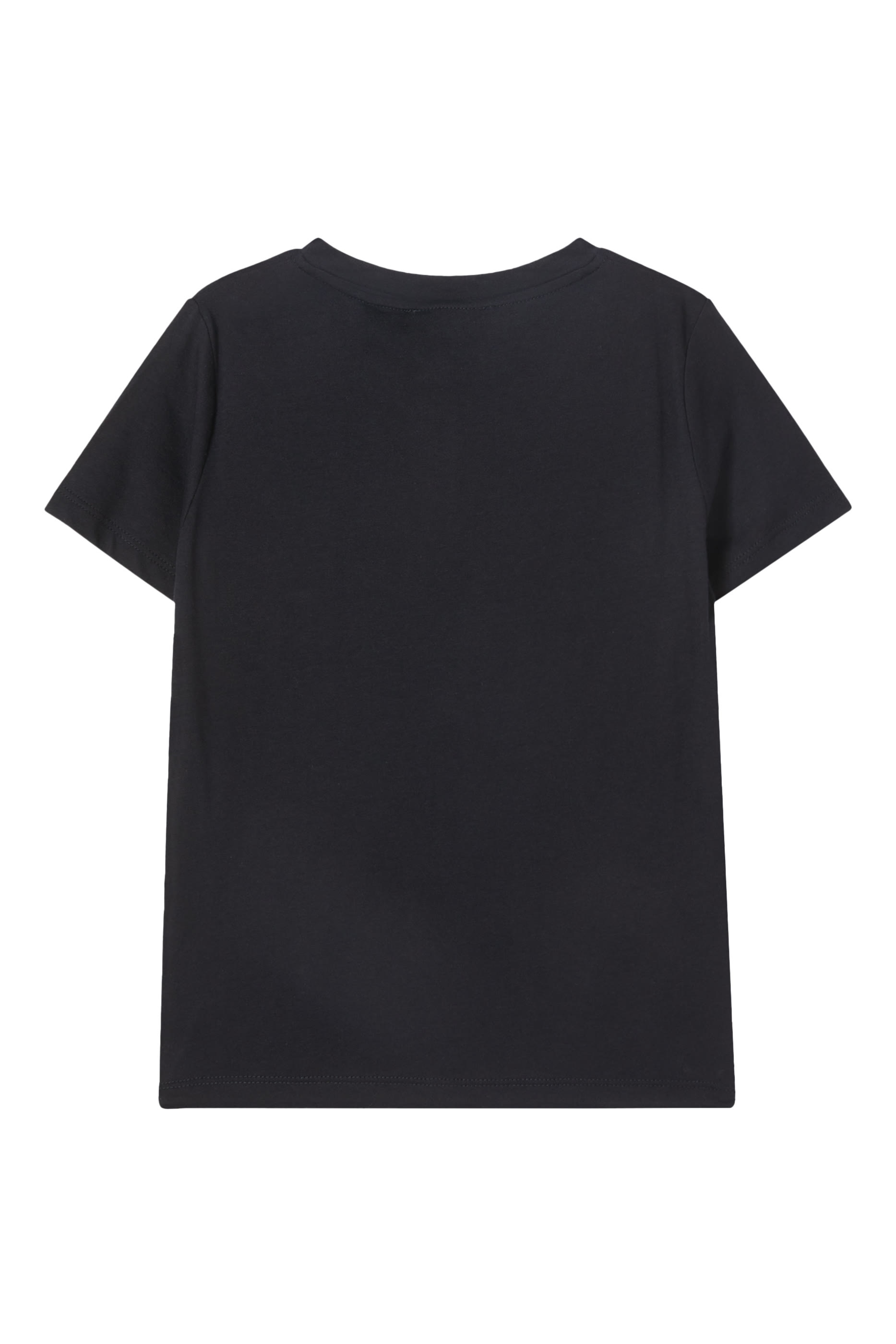 تيشيرت بطبعة شعار الماركة للأطفال