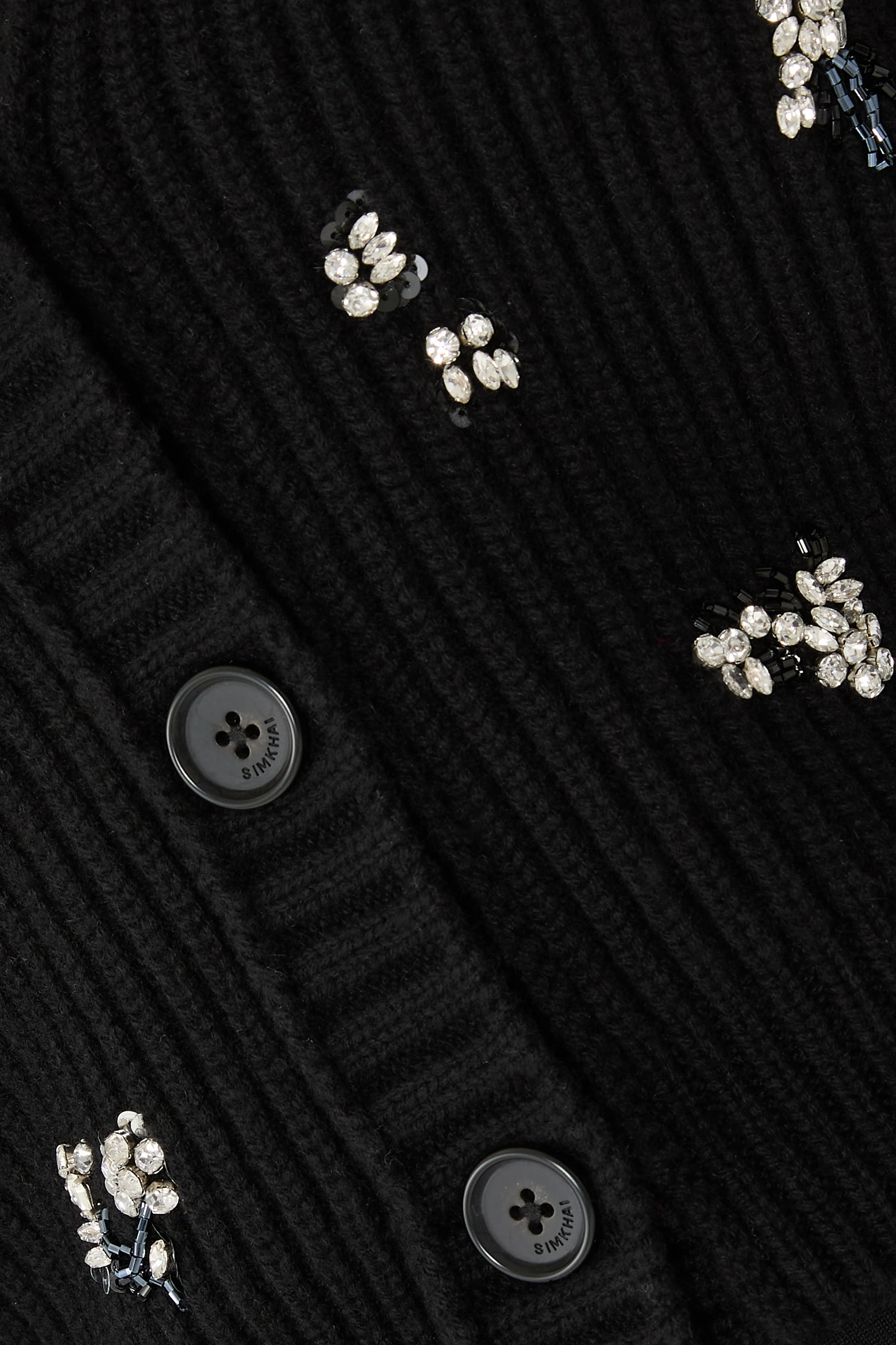 كارديجان نوفا منسوج بتطريزات