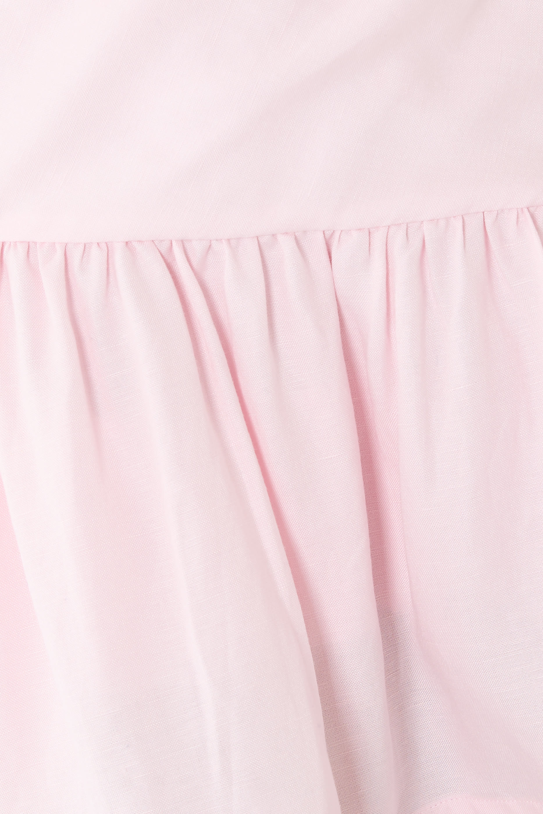 فستان جيجي درابيه قصير برباط حول العنق